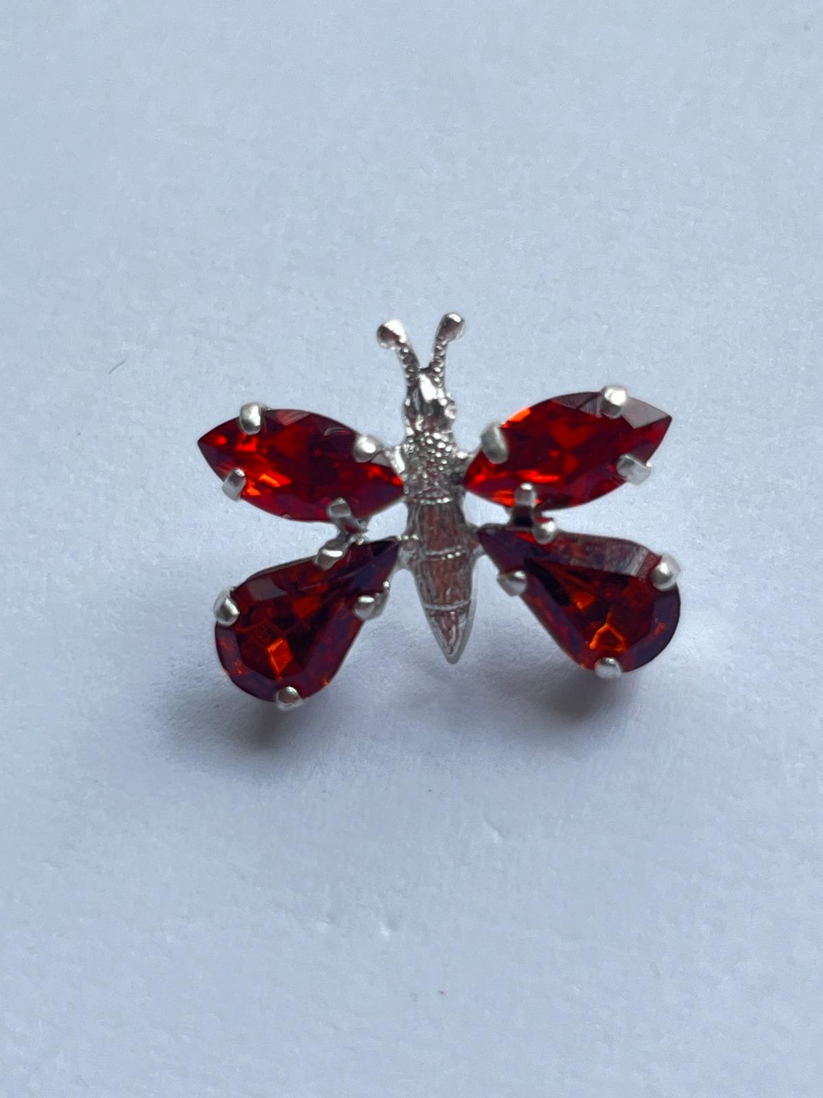8604 Vintage Swarovski Kristallen Brosche 20mm