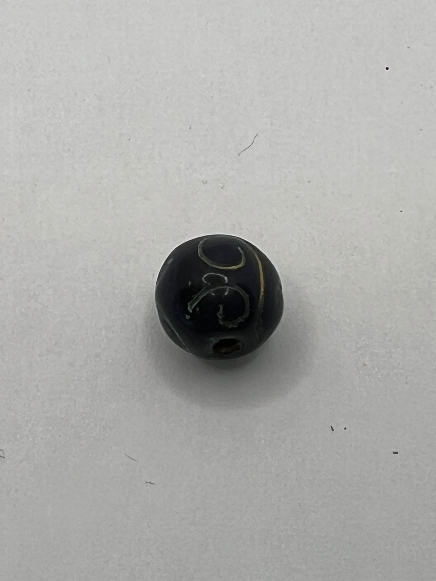 59510 Vintage Glasperle 9mm
