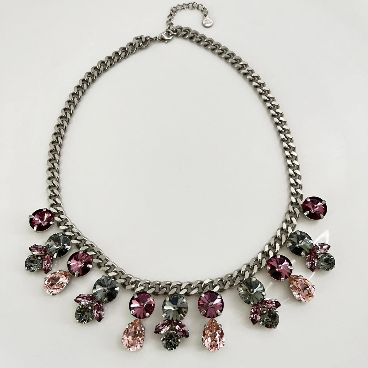 6241 Vintage Swarovski Kristallen Halsketten 44cm