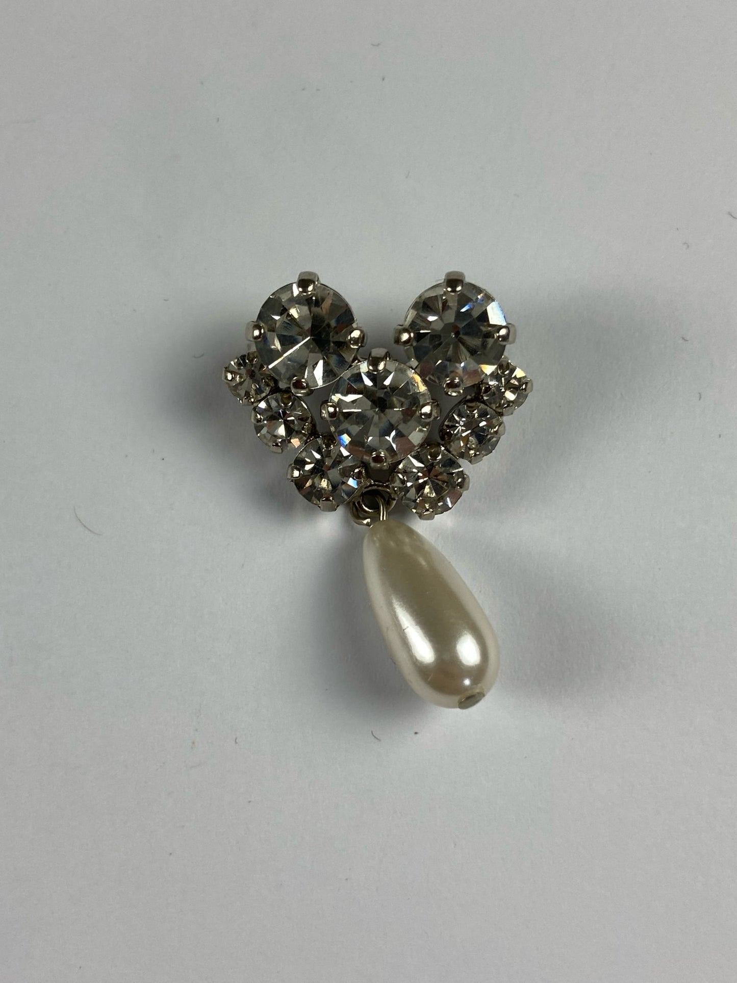 8756 Vintage Swarovski Kristallen Brosche 38mm