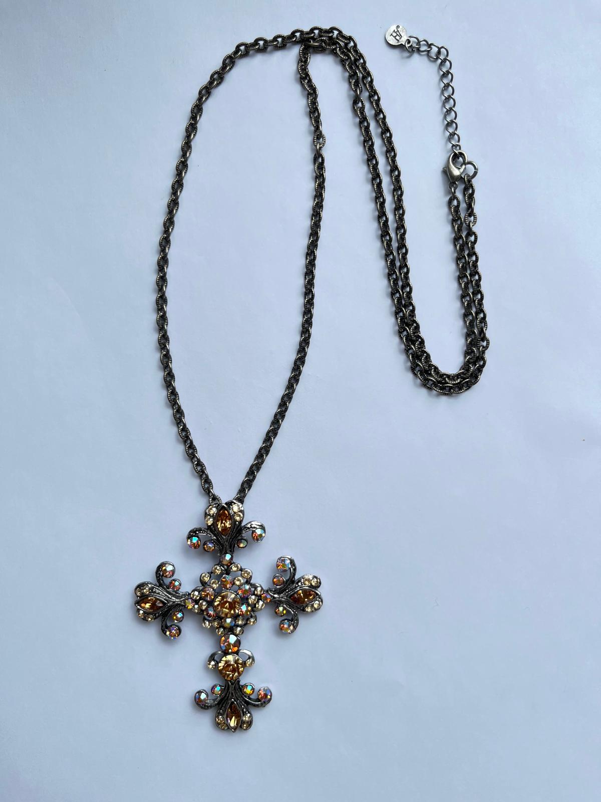 6152 Vintage Swarovski Kristallen Halsketten 72cm