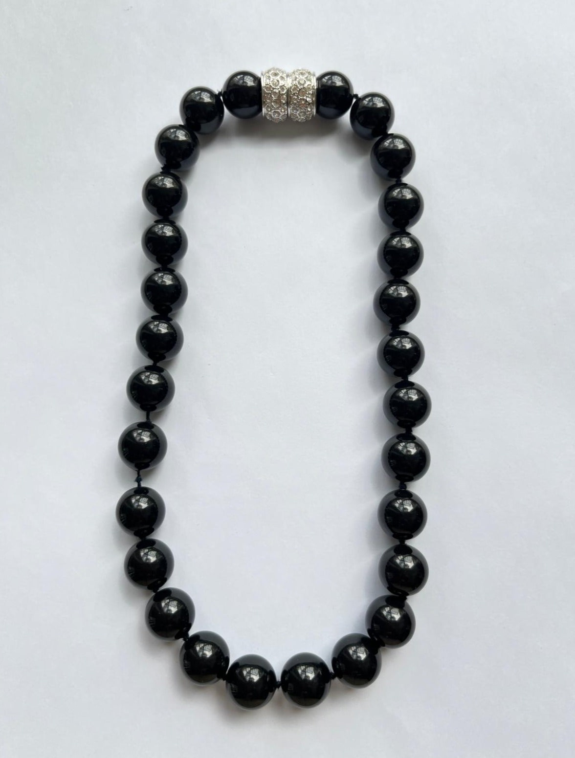 6056 Vintage Swarovski Kristallen Perlenkette 44cm