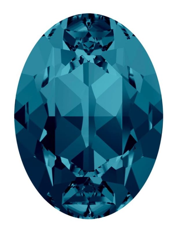 Swarovski® Fancy Oval Indicolite 6x4mm