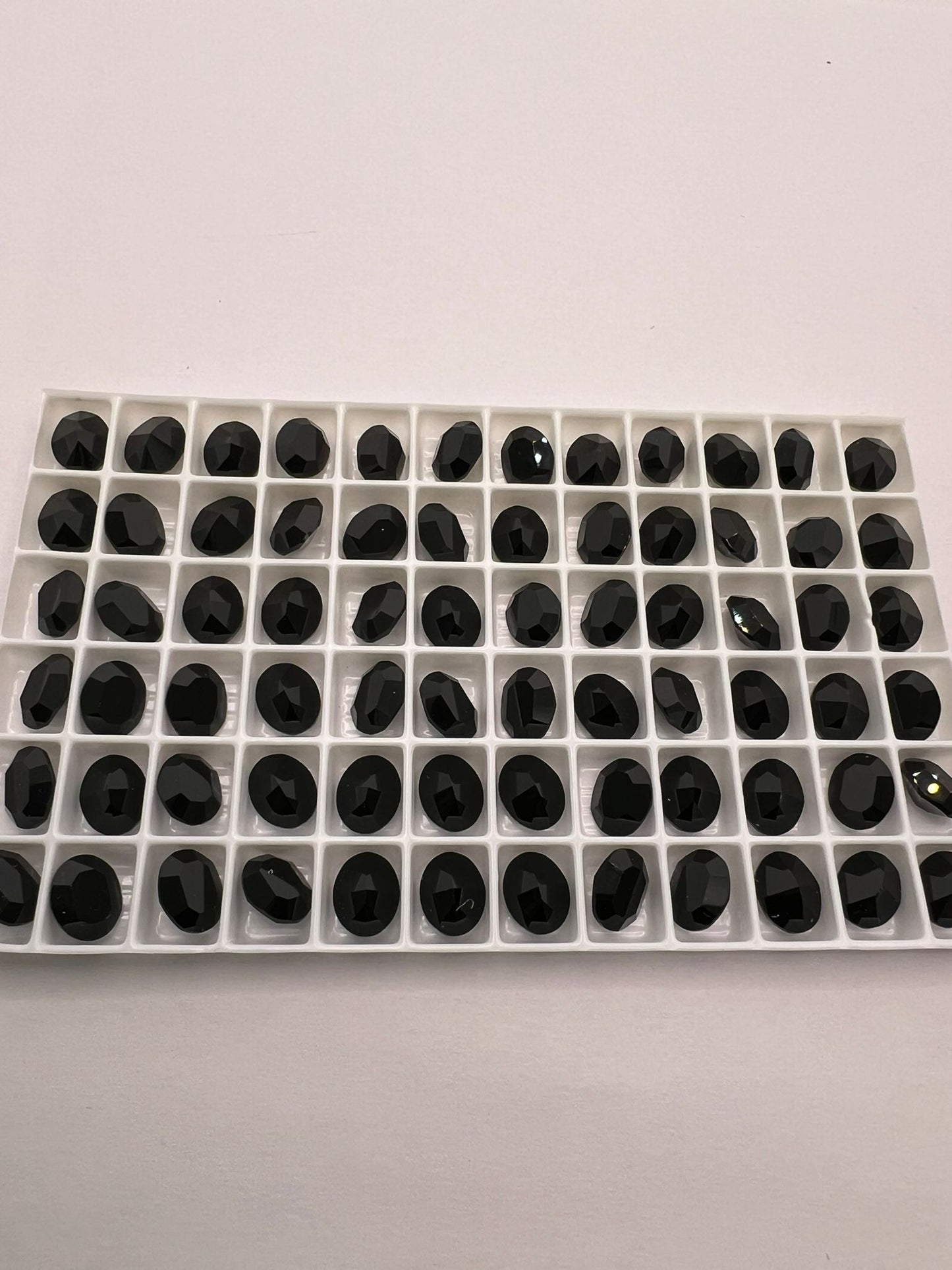 Swarovski® Fancy Oval Jet 10mm