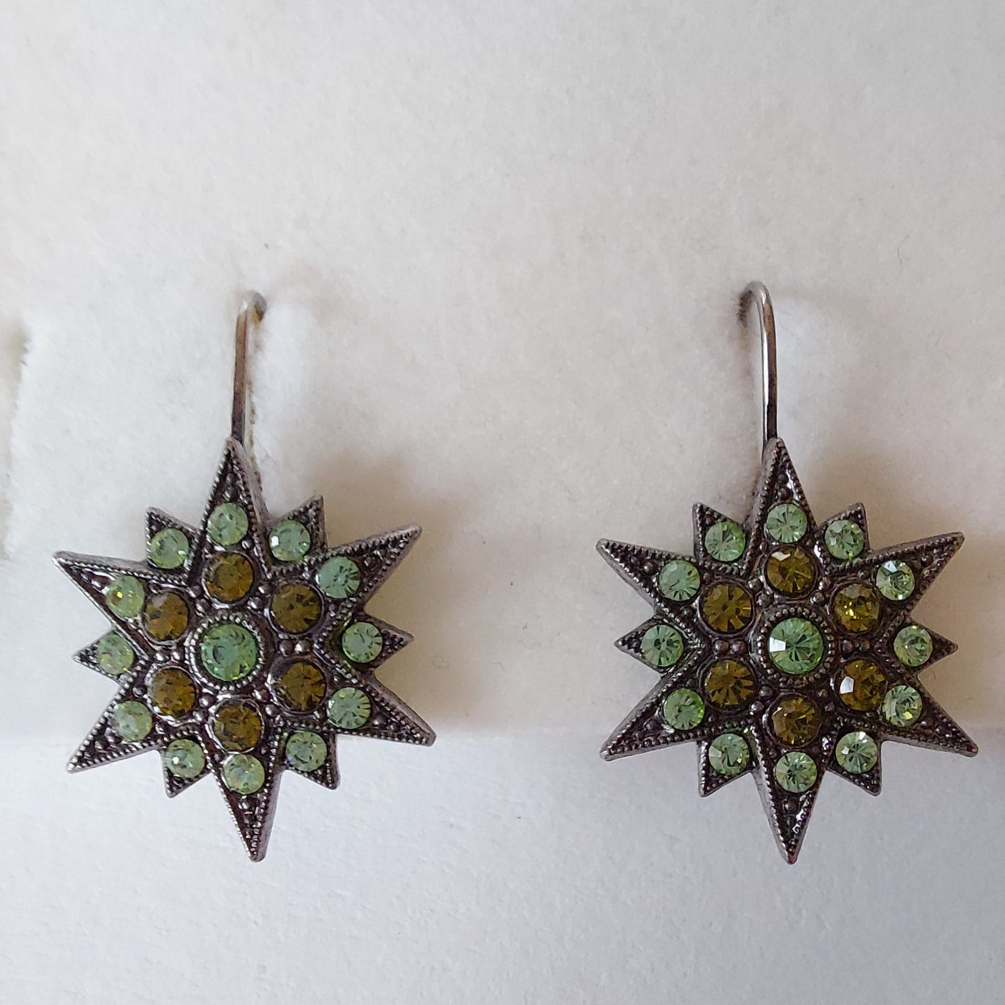 3826 Vintage Earring mit Swarovski Crystals