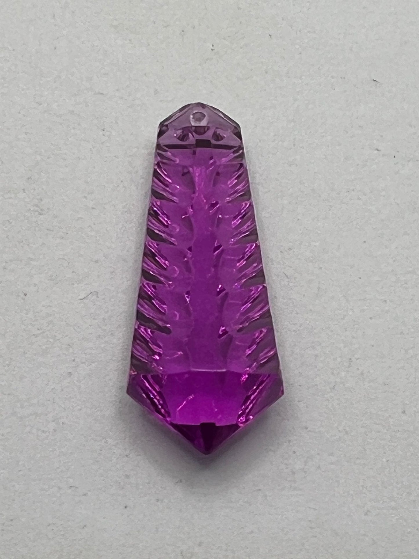 59245 Vintage Kunststoff Perle 32mm
