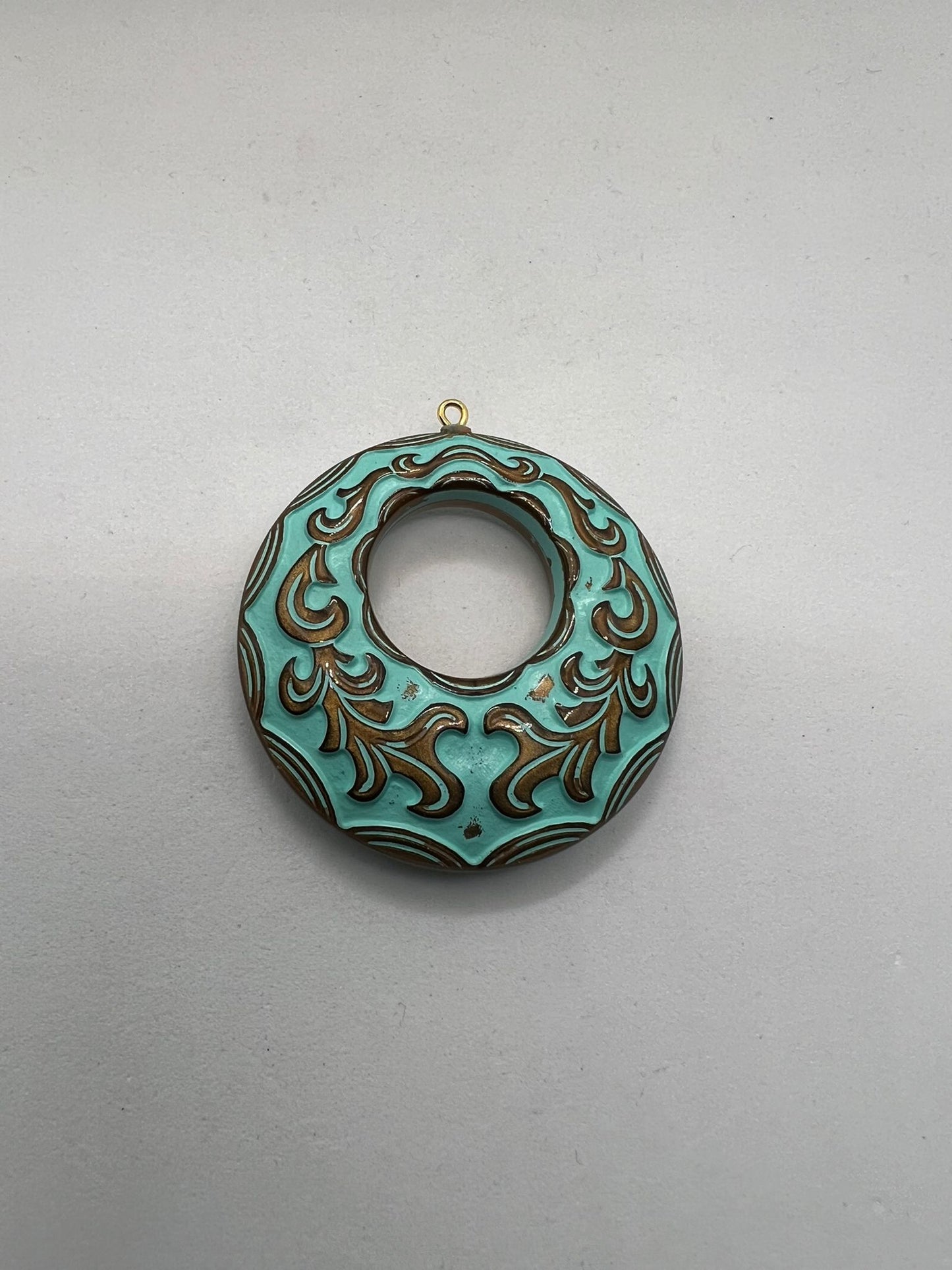 1199 Vintage Filigren Anhänger 45mm