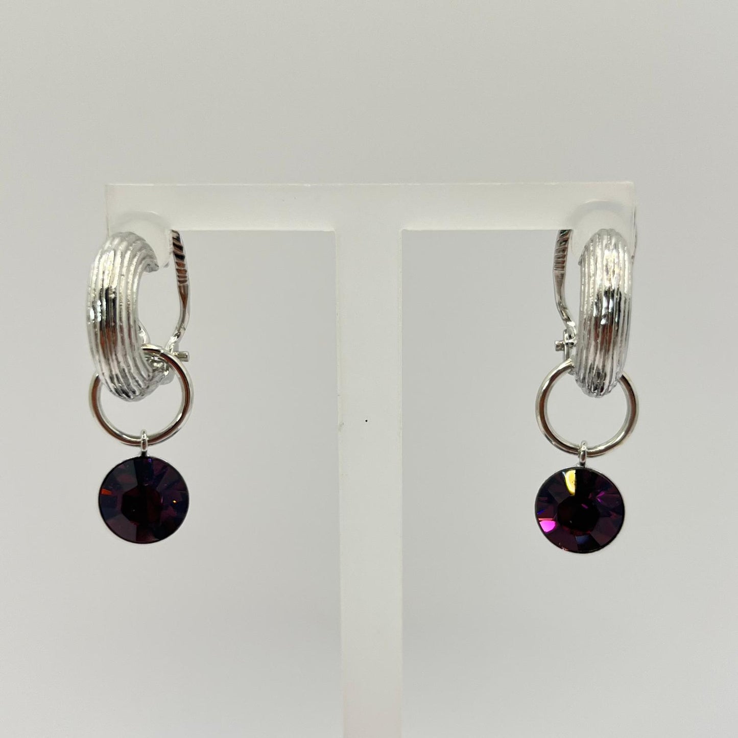 30716 Vintage Swarovski Kristallen Ohrstecker 30mm