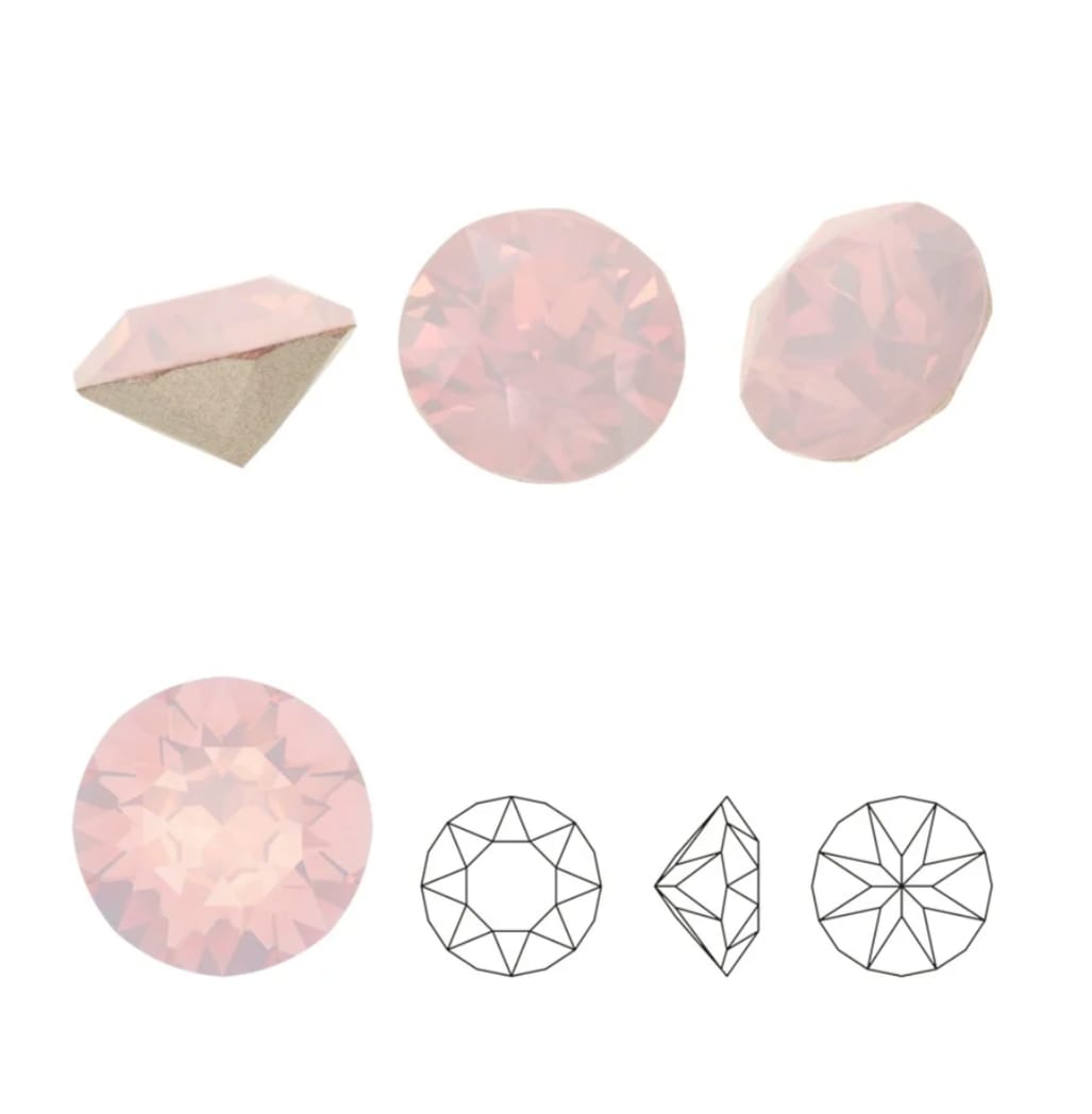 Swarovski® Chaton Rose Water Opal SS34