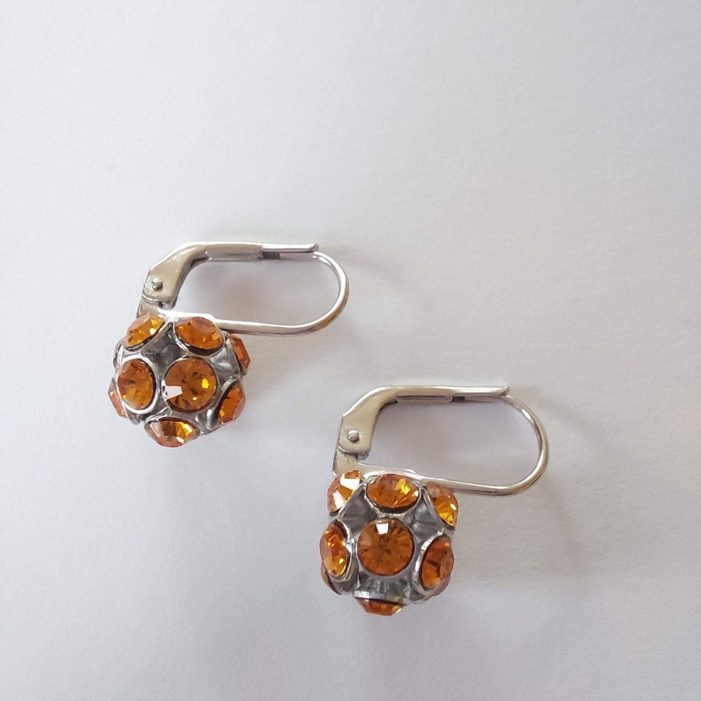 3746 Vintage Earring mit Swarovski Crystals