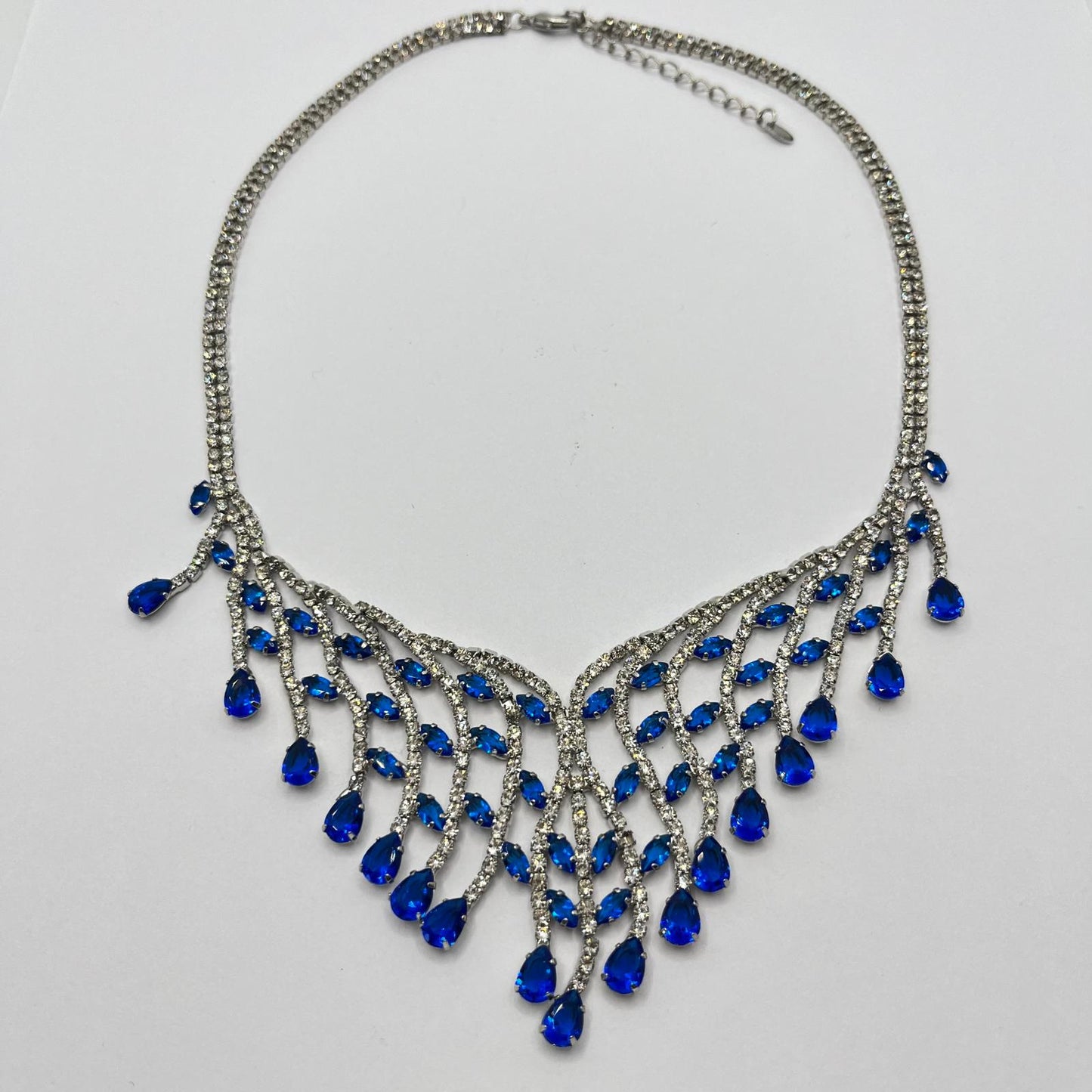 6373 Vintage Swarovski Kristallen Collier 41cm