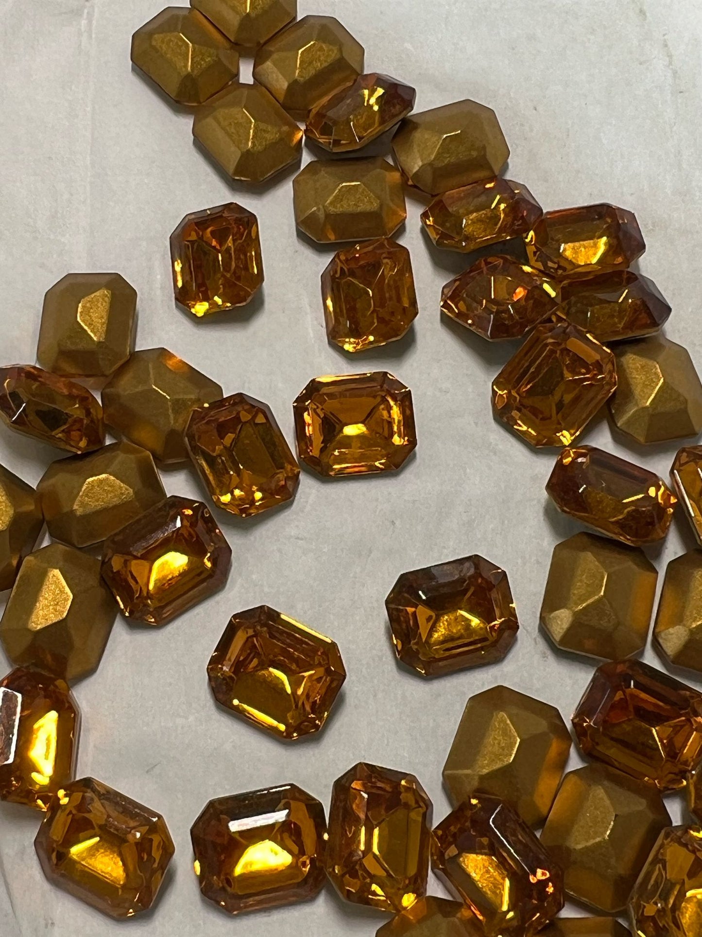 Swarovski® Fancy Octagon Topaz 12x10mm