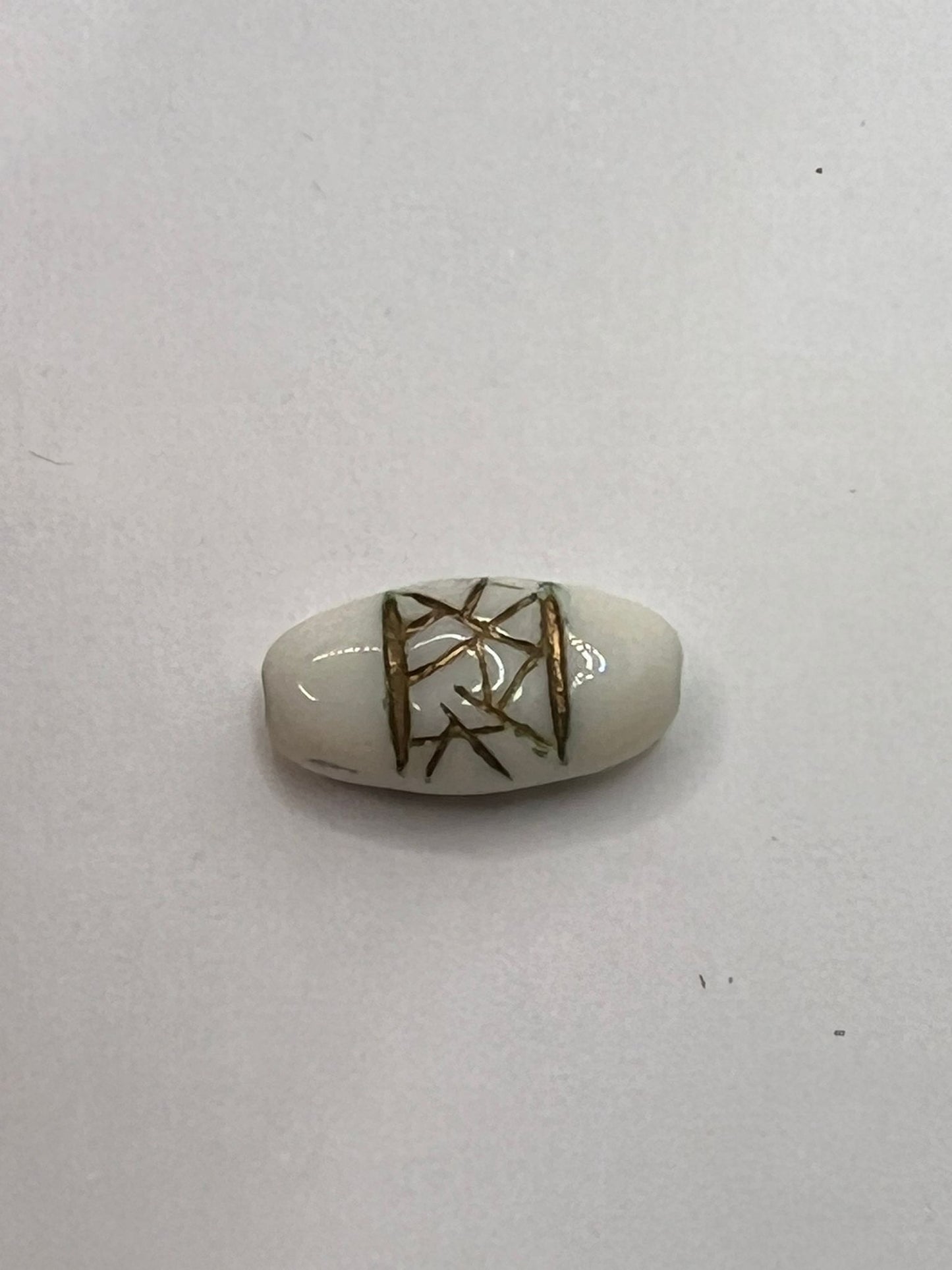 59532 Vintage Glasperle 15mm
