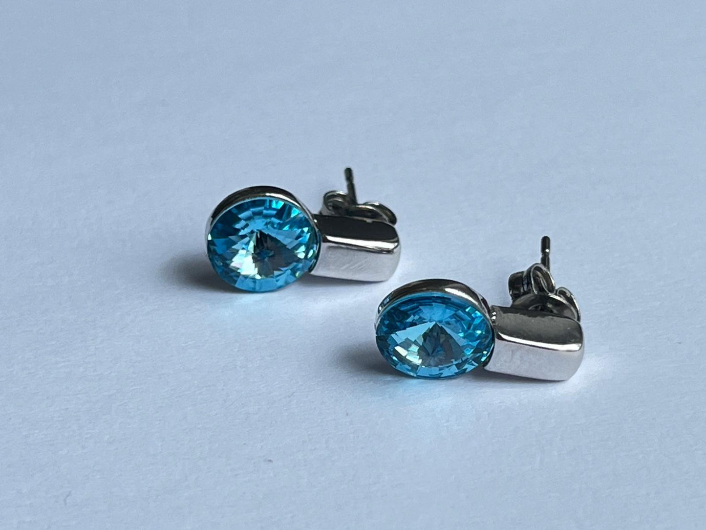 3105 Vintage Swarovski Kristallen Ohrhänger 15mm