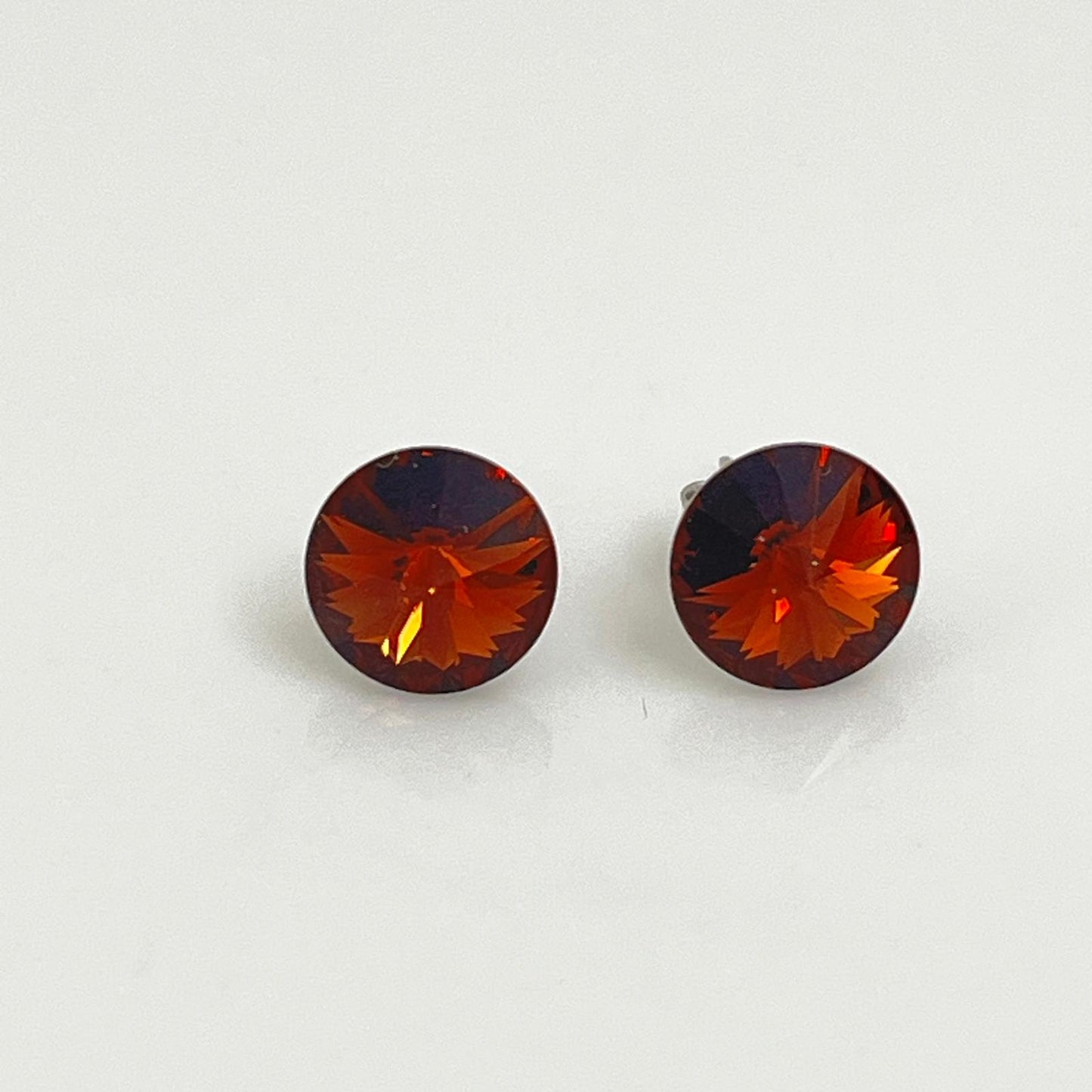 30369 Vintage Swarovski Kristallen Ohrstecker 10mm
