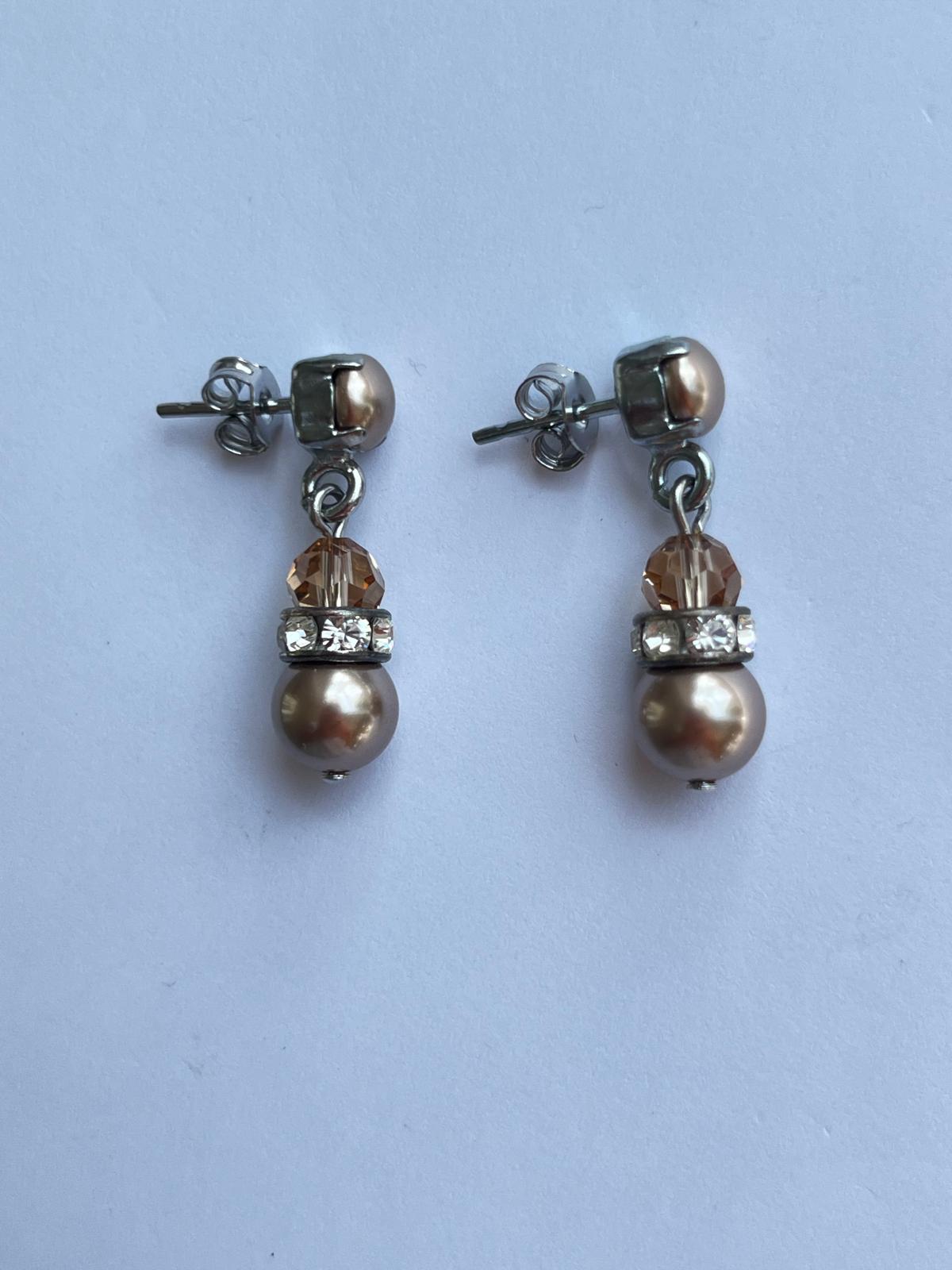 3069 Vintage Swarovski Kristallen Ohrhänger 26mm