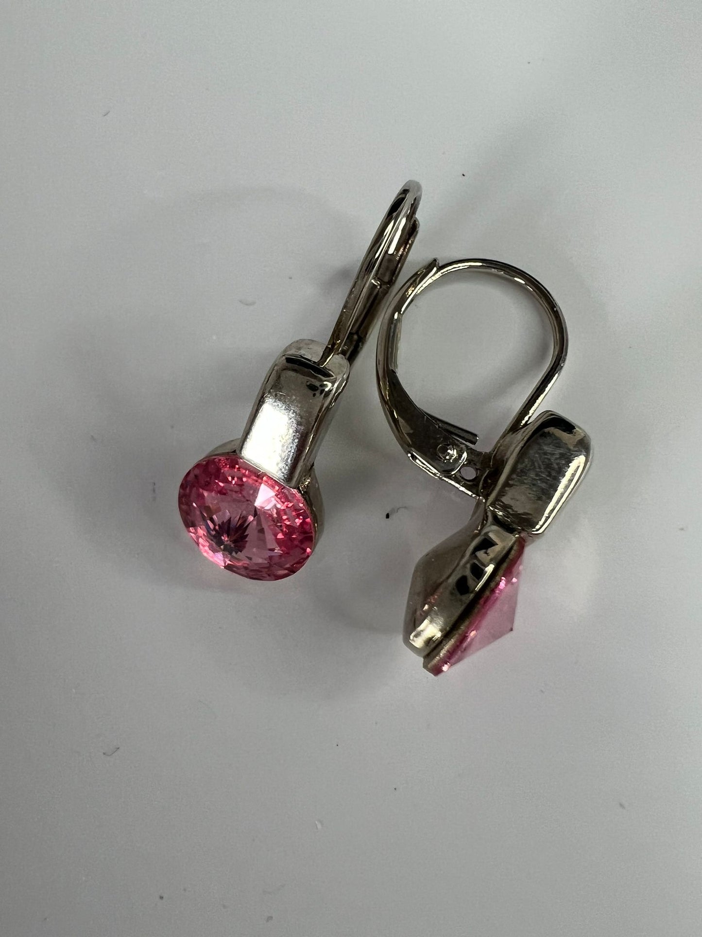 30402 Vintage Swarovski Kristallen Ohrhänger 14mm
