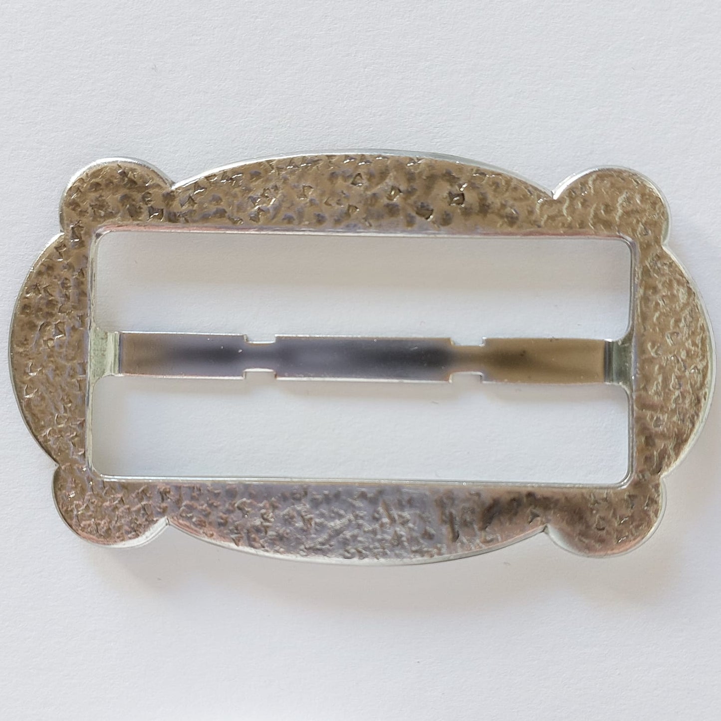 2061 Silberne Gürtelschnalle 85x45mm