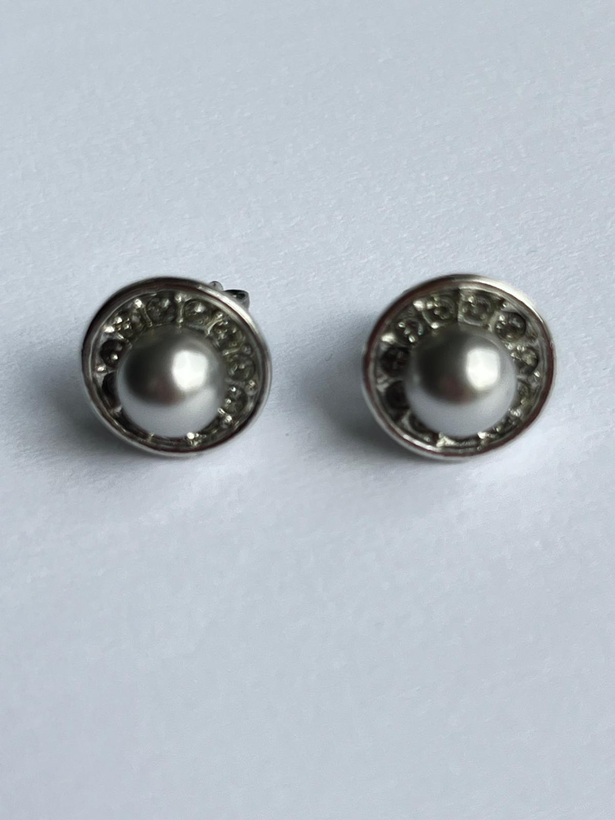 3099 Vintage Swarovski Kristallen Ohrhänger 10mm