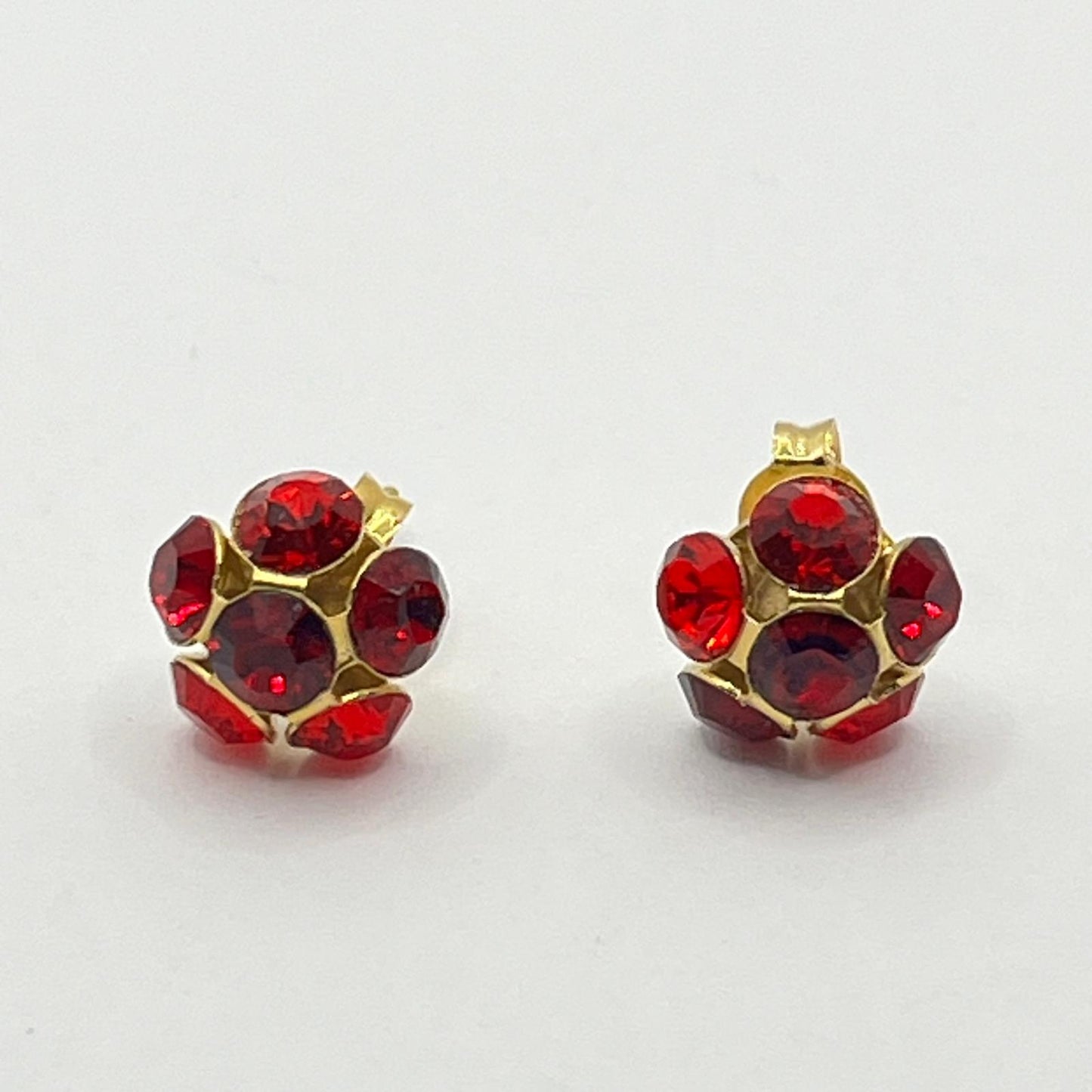 30676 Vintage Swarovski Kristallen Ohrhanger 9mm