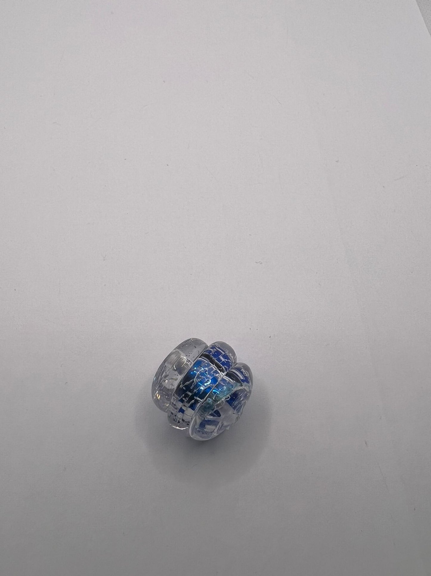5943 Vintage Kunststoff Perle 24mm