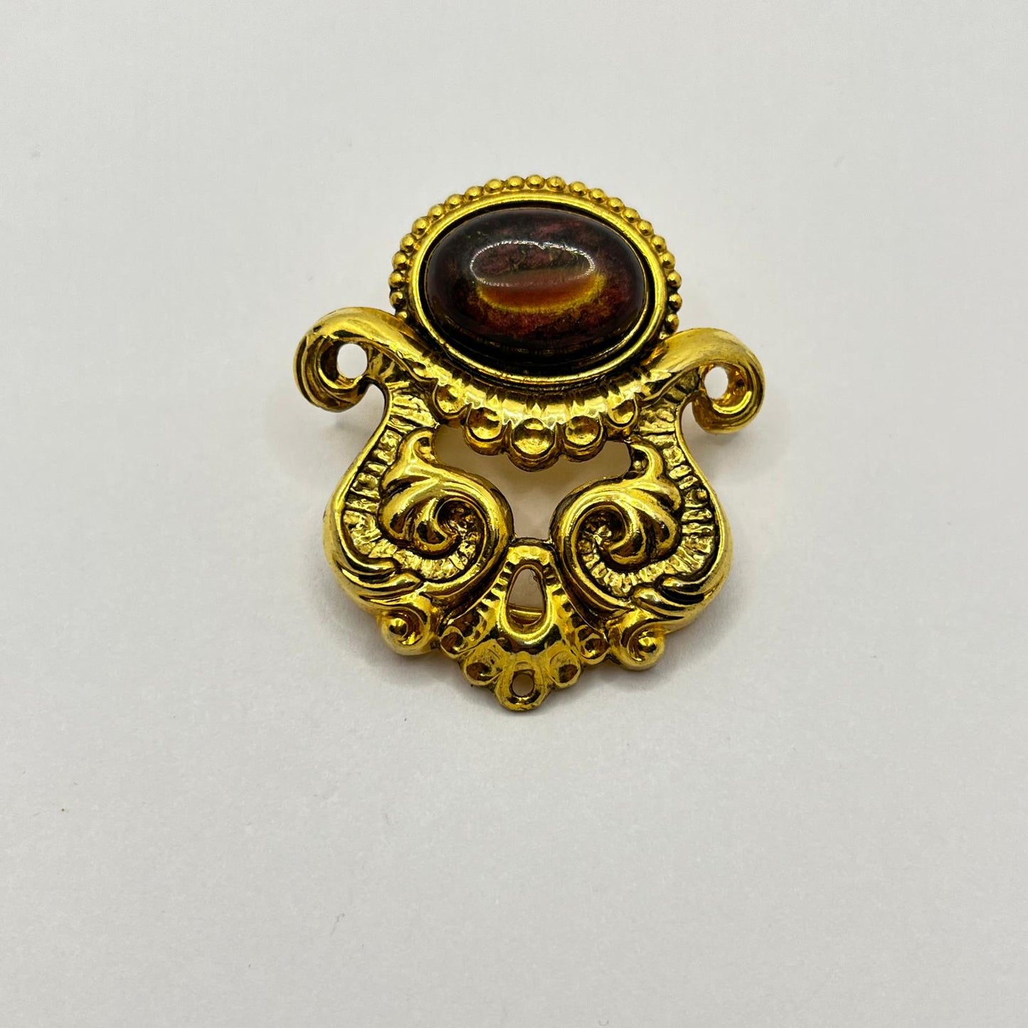 2401 Vintage Cabochon Schalhalter 40mm