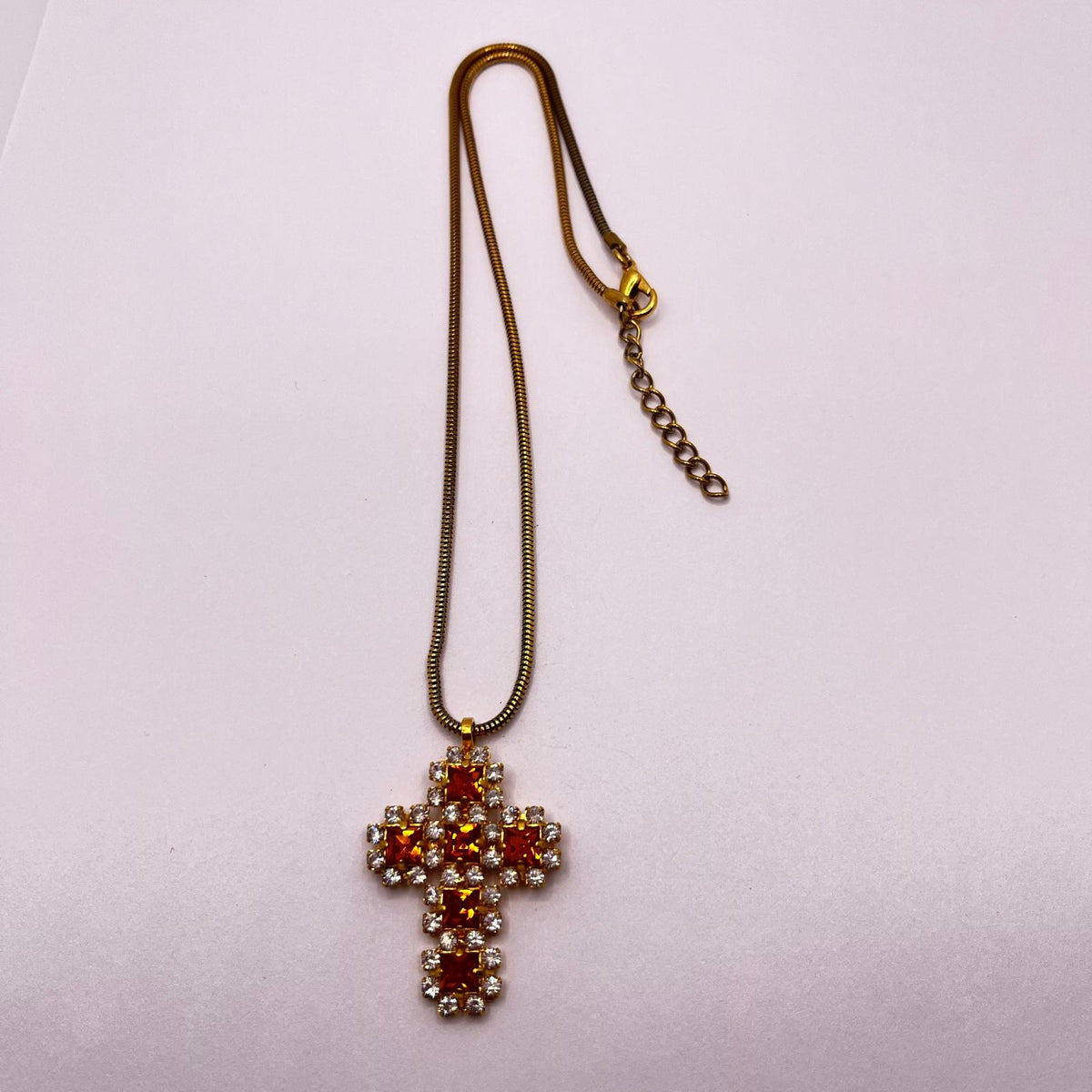 6290 Vintage Swarovski Kristallen Halsketten 42cm