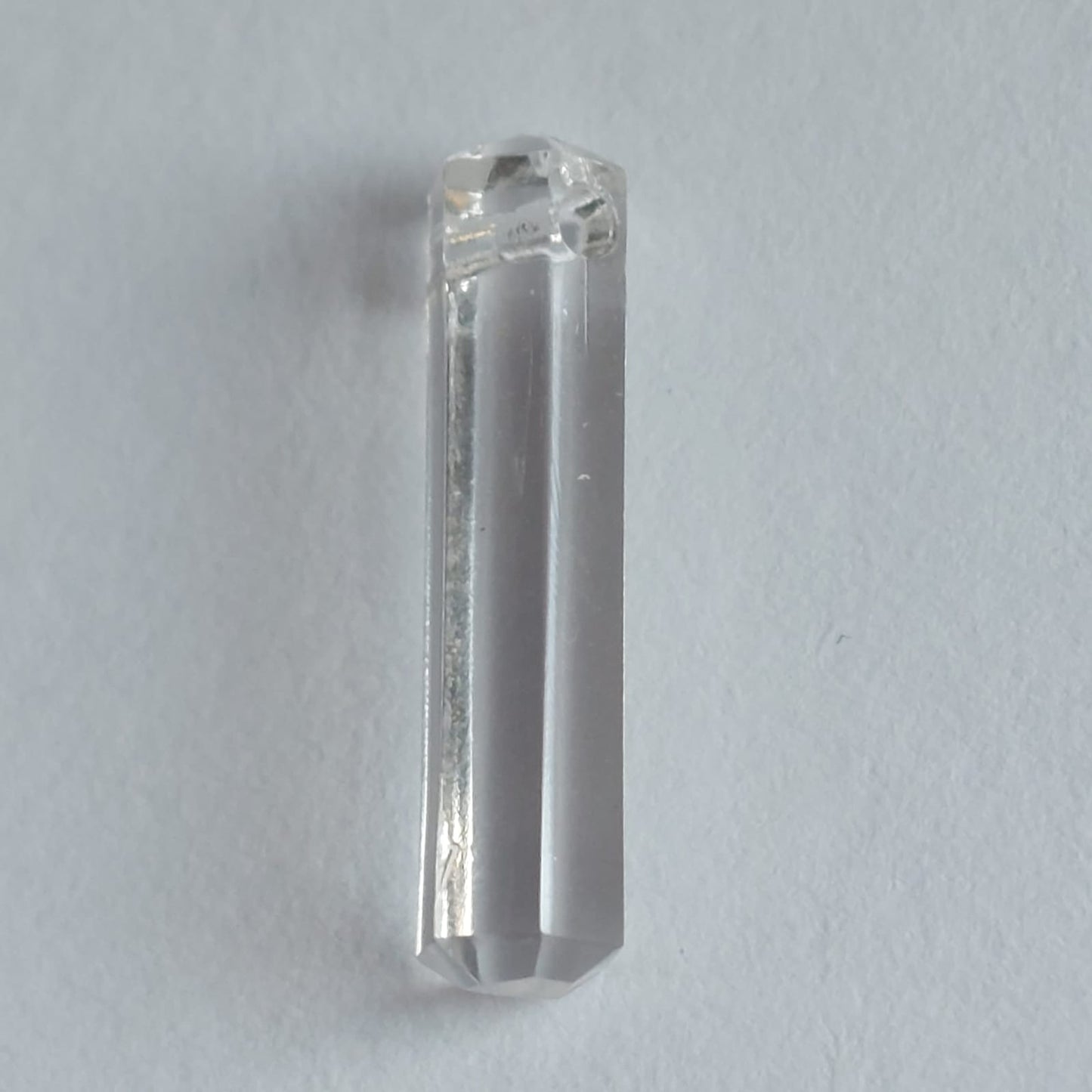 5534 Vintage Crystal Pillar Baguette Anhänger 17mm