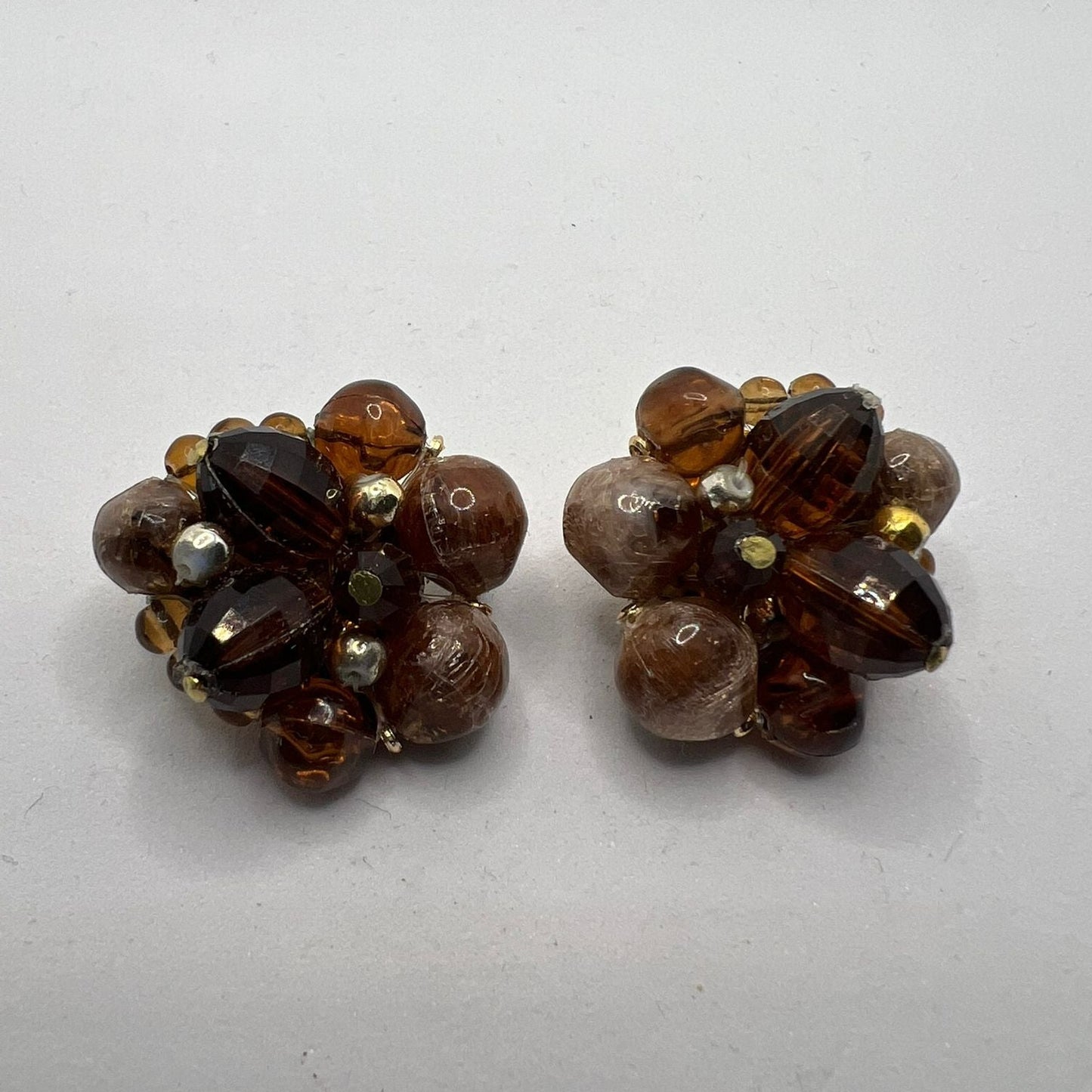 30495 Vintage Swarovski Kristallen Ohrclip 25mm