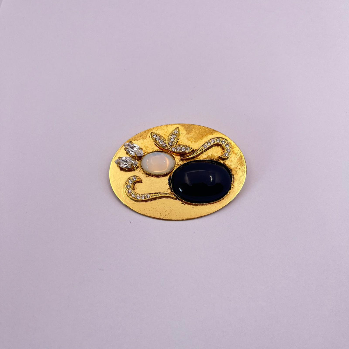 8881 Vintage Swarovski Kristallen Brosche 57mm