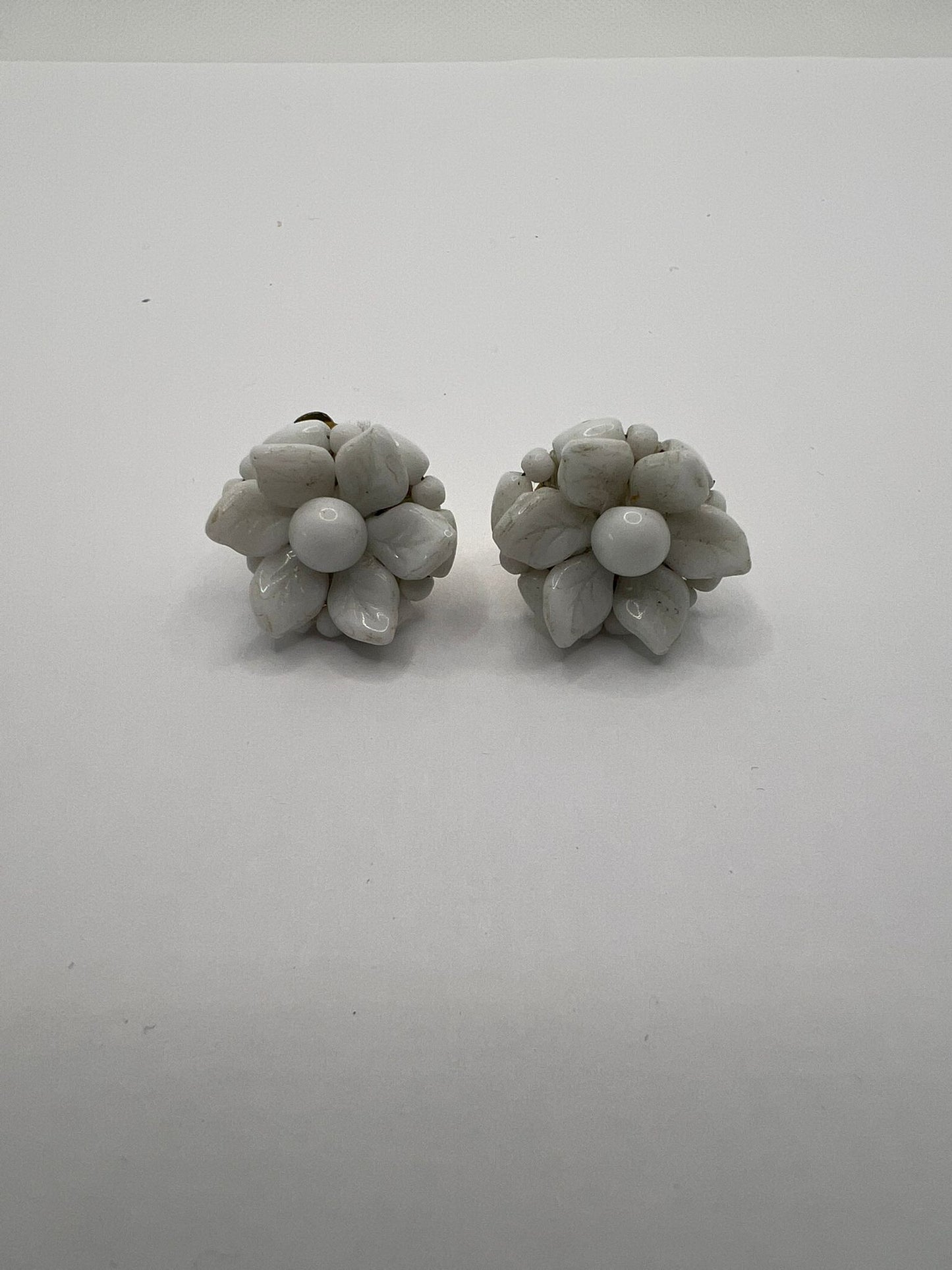 30516 Vintage Perlen Ohrclip 25mm