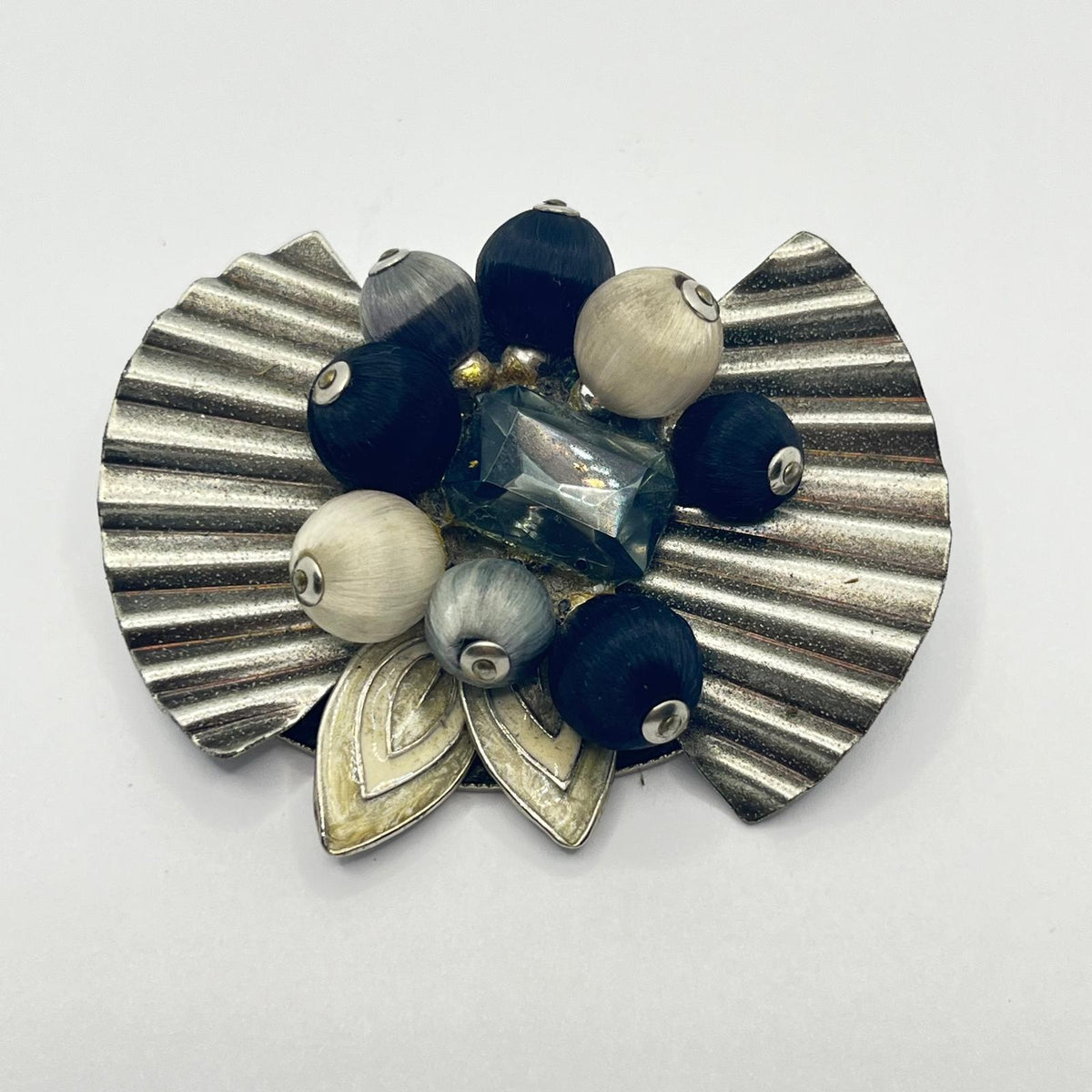 8836 Vintage Swarovski Kristallen Brosche 70mm