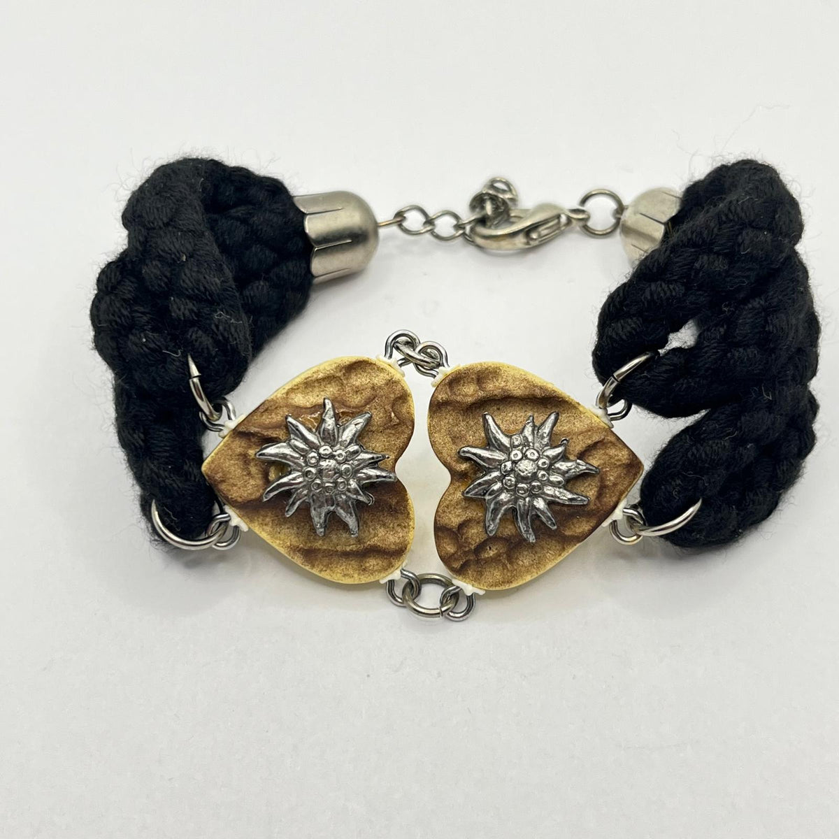 7071 Vintage Rhodium Trachtenarmband 20cm
