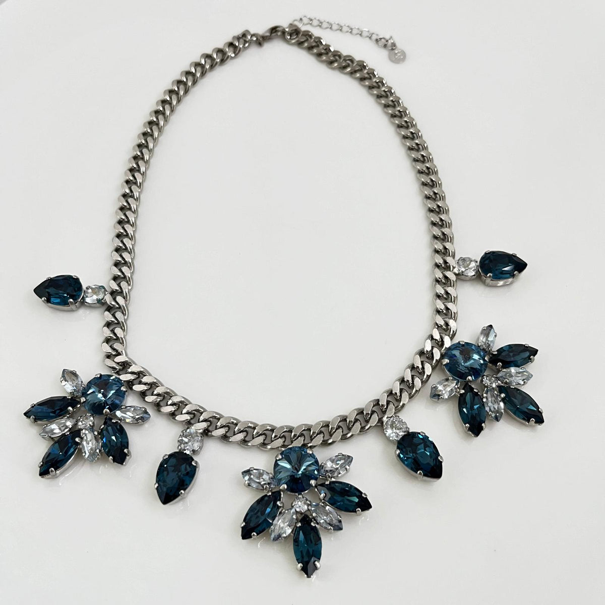 6236 Vintage Swarovski Kristallen Halsketten 42cm