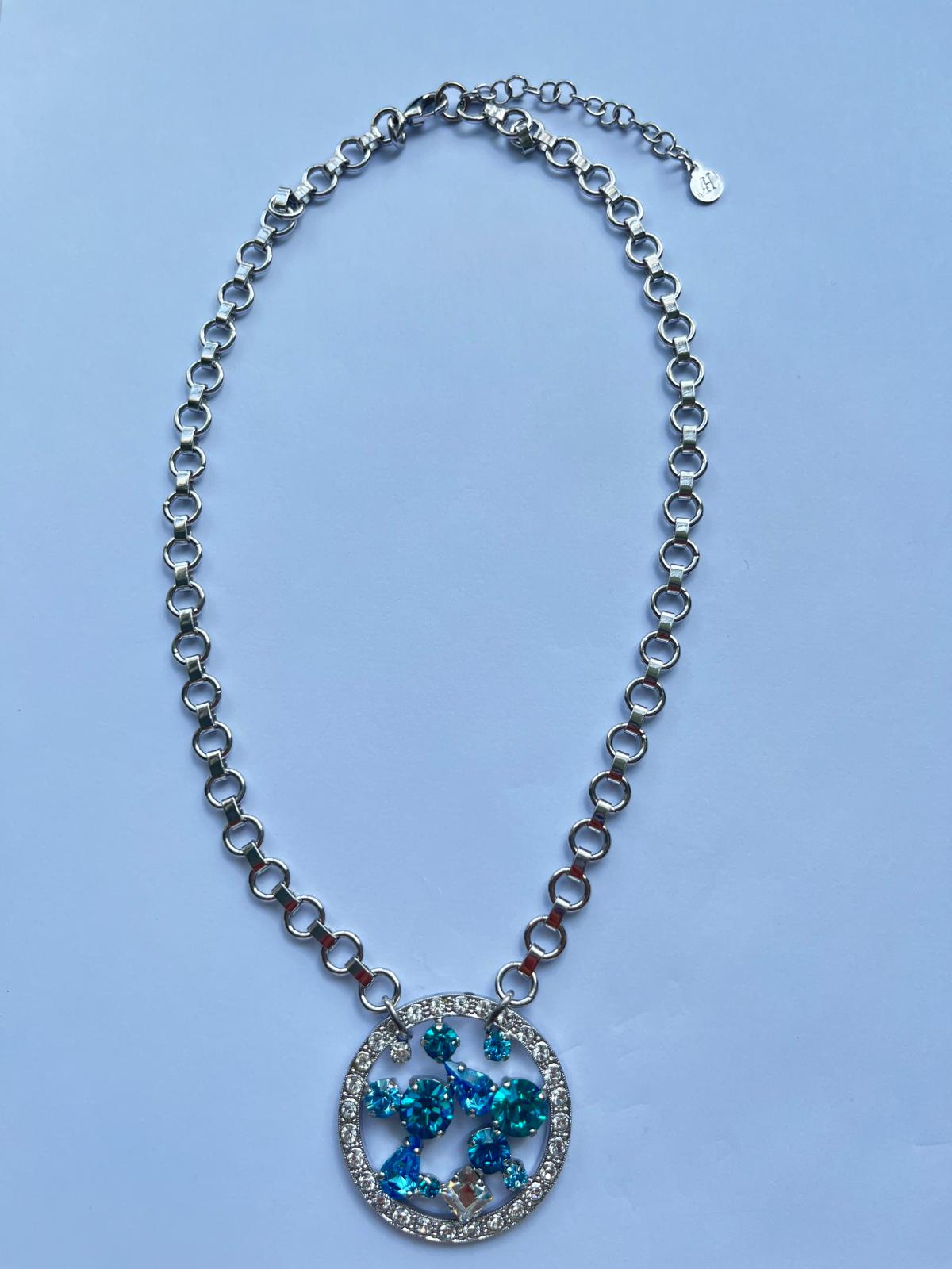 6125 Vintage Swarovski Kristallen Halsketten 42mm
