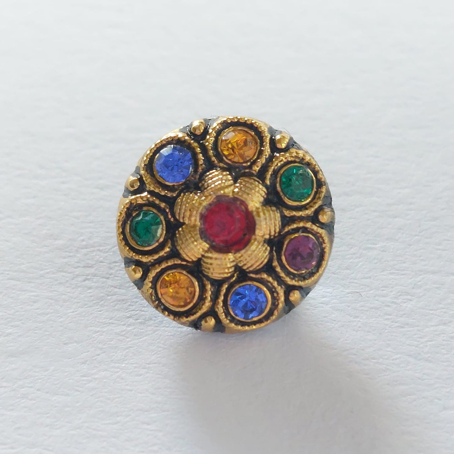 4260 Knopfe mit Swarovski Kristallen 13.5mm