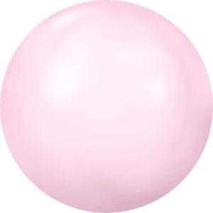 Swarovski® Flatback Hotfix Halbperlen Powder Rose SS34