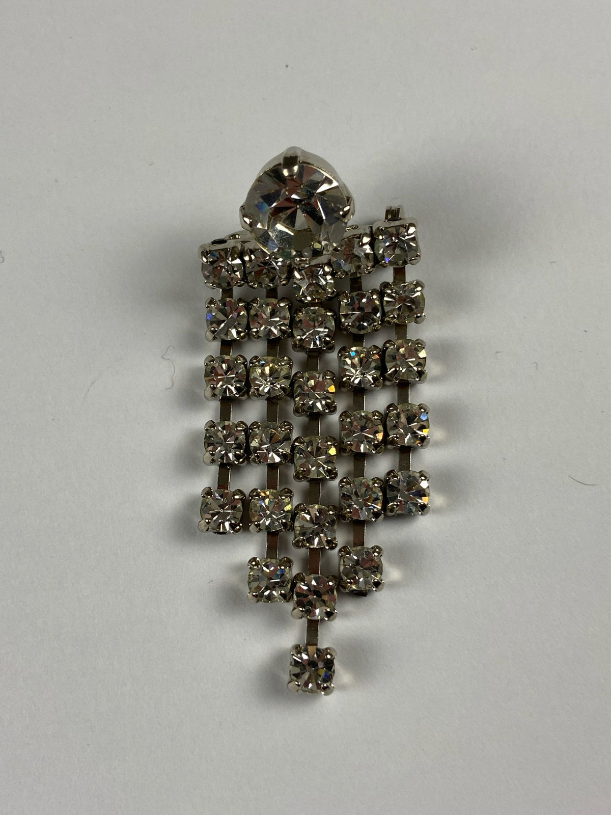 8667 Vintage Swarovski Kristallen Brosche 58mm