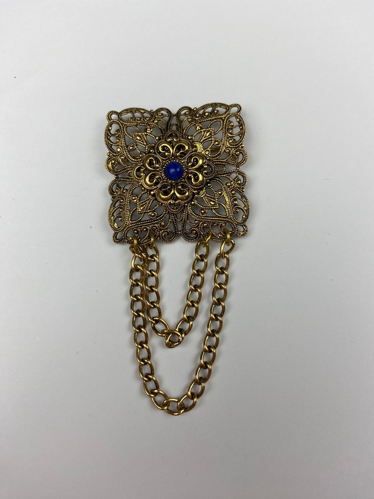 8633 Vintage Swarovski Kristallen Brosche 85mm