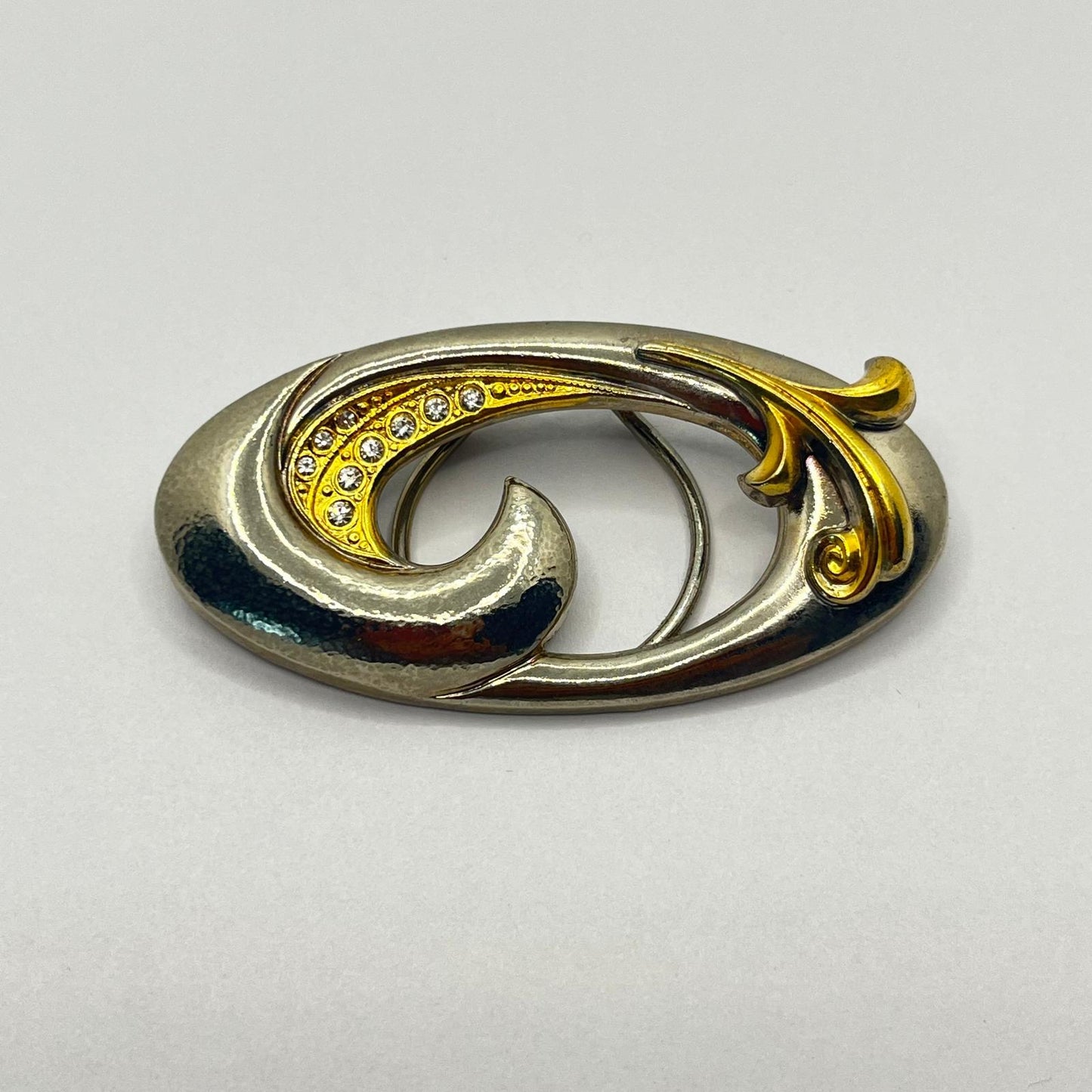 2437 Vintage Swarovski Kristallen Schalhalter 60mm