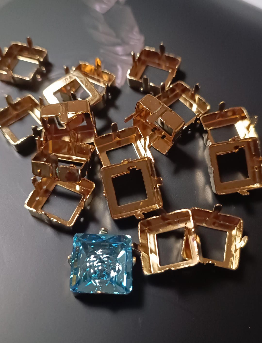 Swarovski® Fancy Vision Square Erinite 12mm main image 1