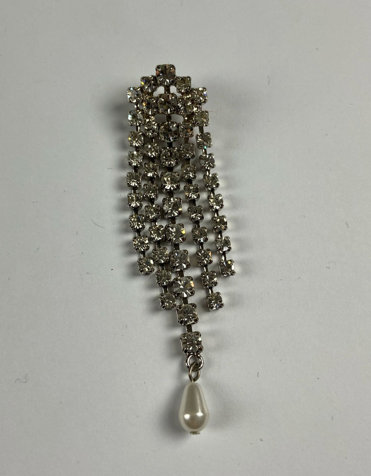 8772 Vintage Swarovski Kristallen Brosche 78mm
