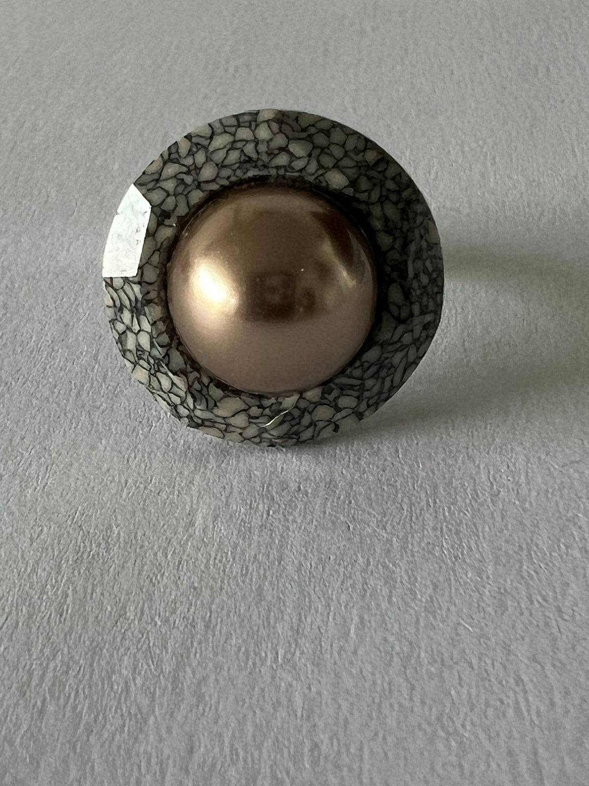 9717 Vintage Swarovski Kristallen Ring 19mm