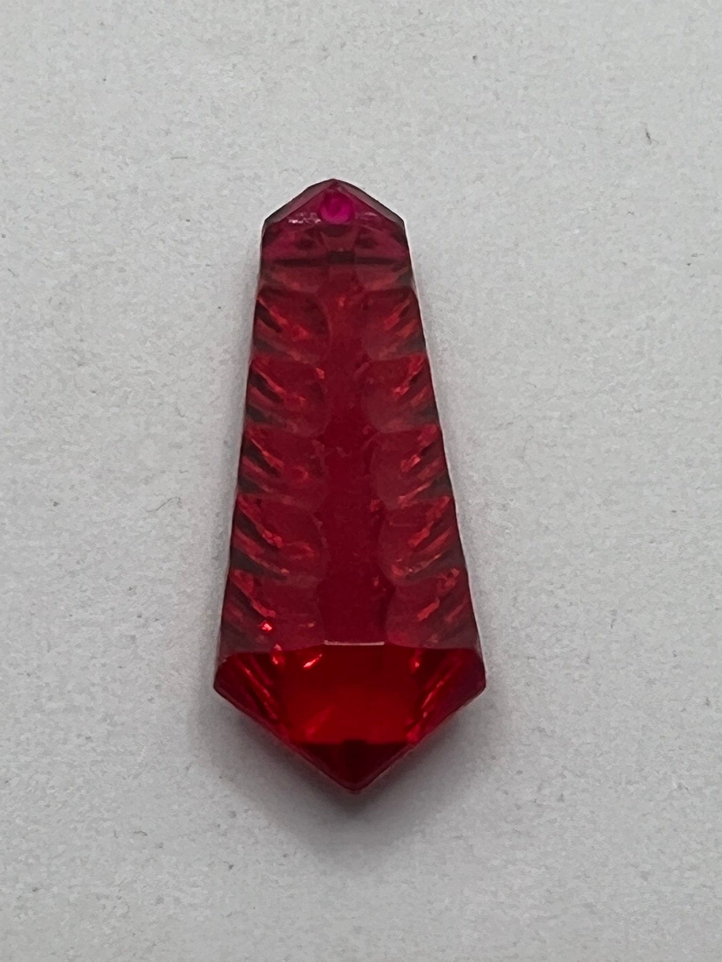 59255 Vintage Kunststoff Perle 32mm