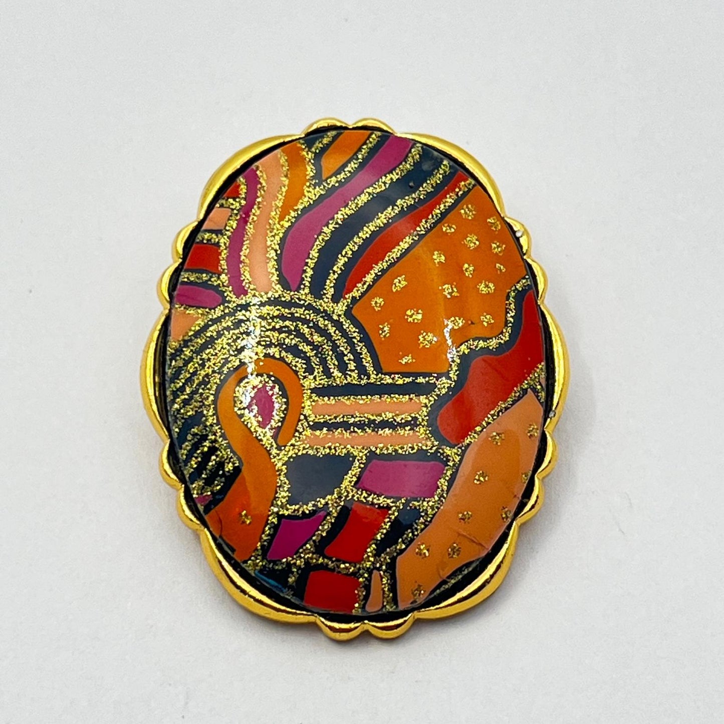 2455 Vintage Cabochon Schalhalter 44mm