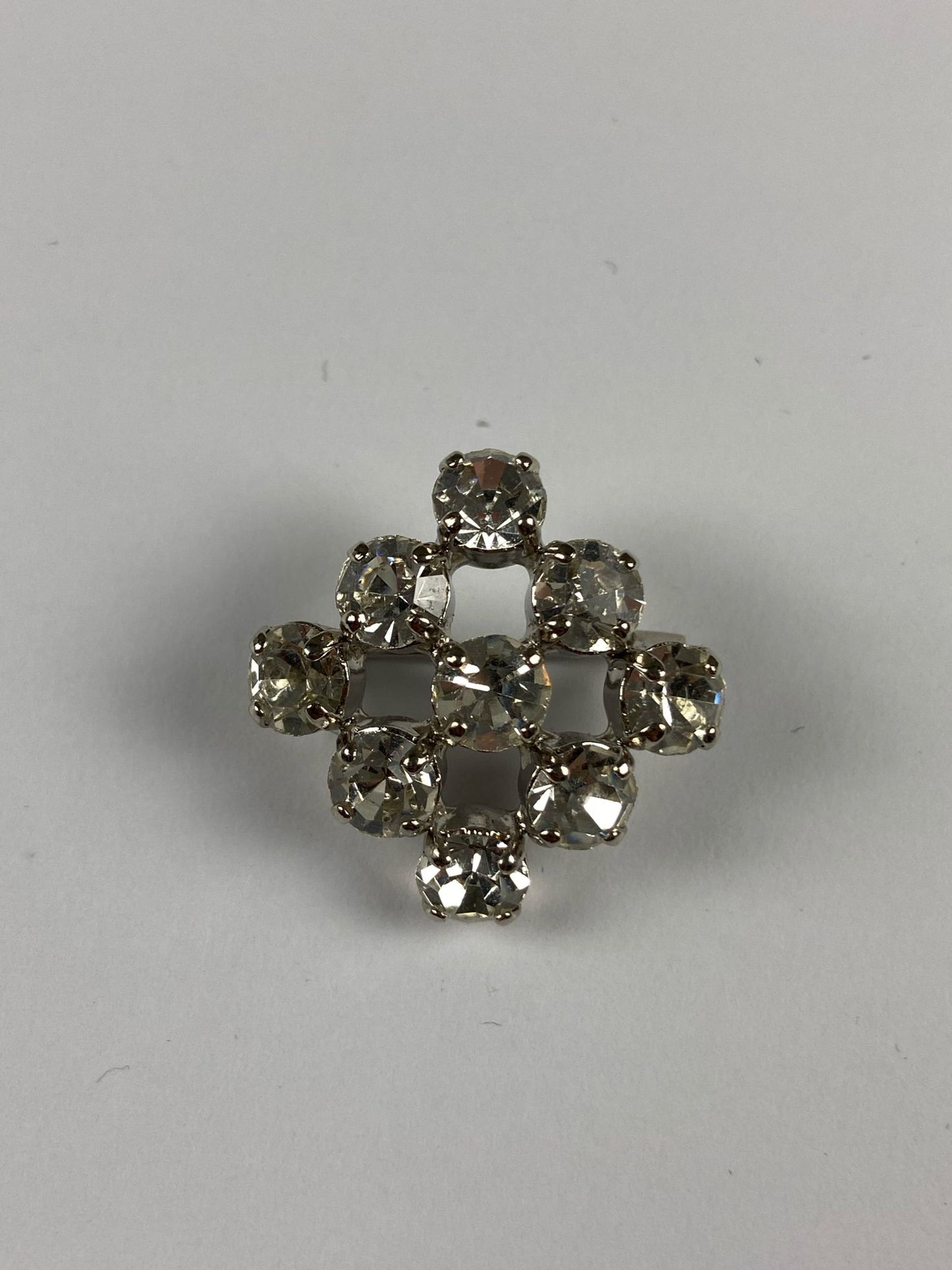 8700 Vintage Swarovski Kristallen Brosche 22mm