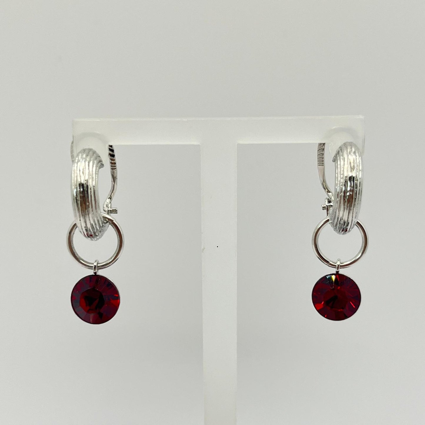 30717 Vintage Swarovski Kristallen Ohrstecker 30mm