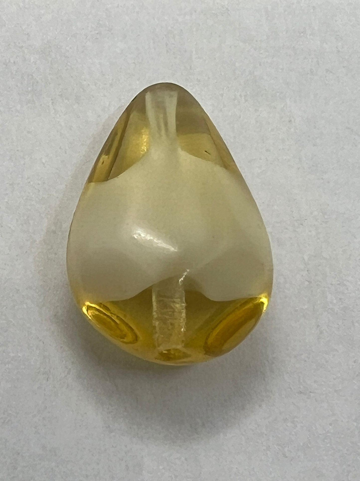 59063 Vintage Glasperle 23mm