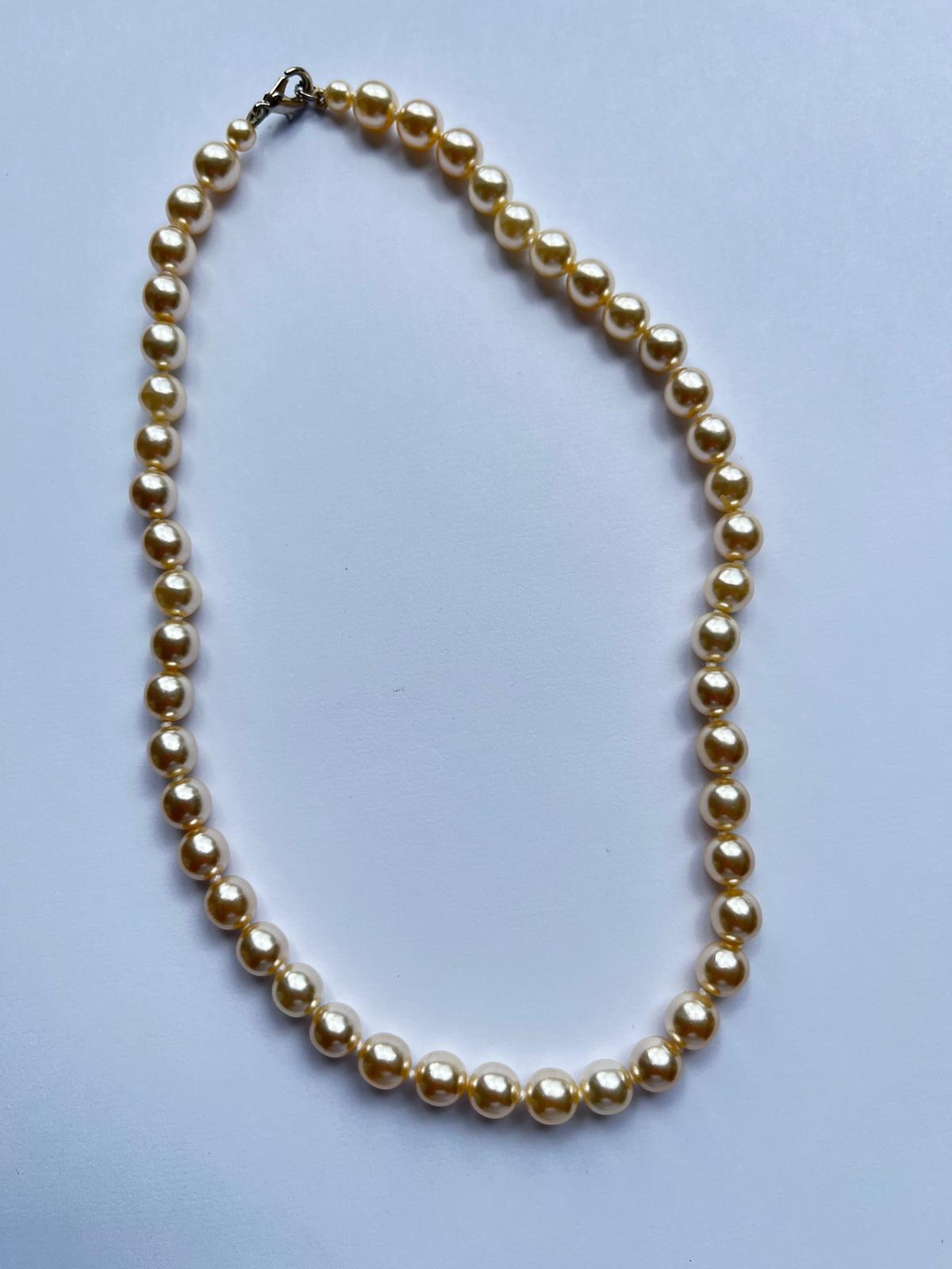 6219 Vintage Swarovski Kristallen Perlenkette 43cm