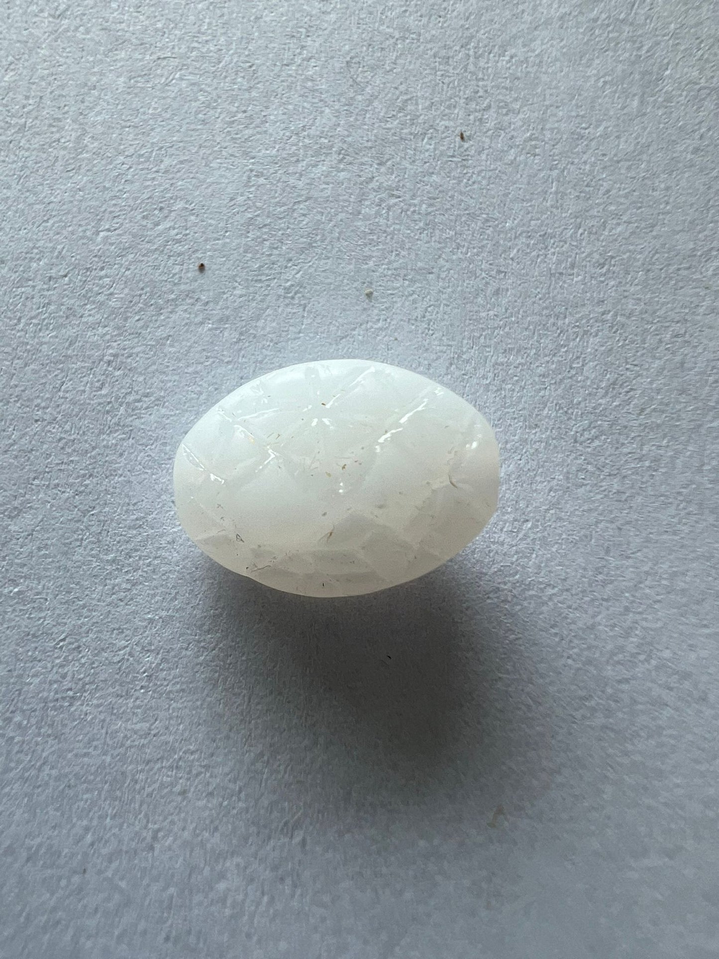 5747 Vintage Acryl Perlen Weiß 11mm
